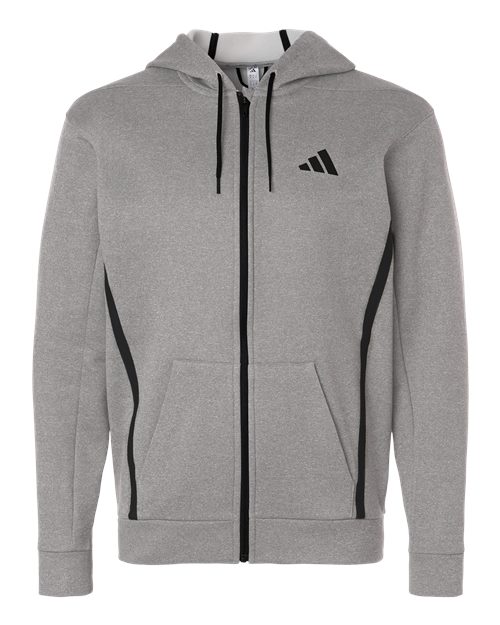 Adidas | Men's Game & Go Fleece Full-Zip Hooded Sweatshirt AT208