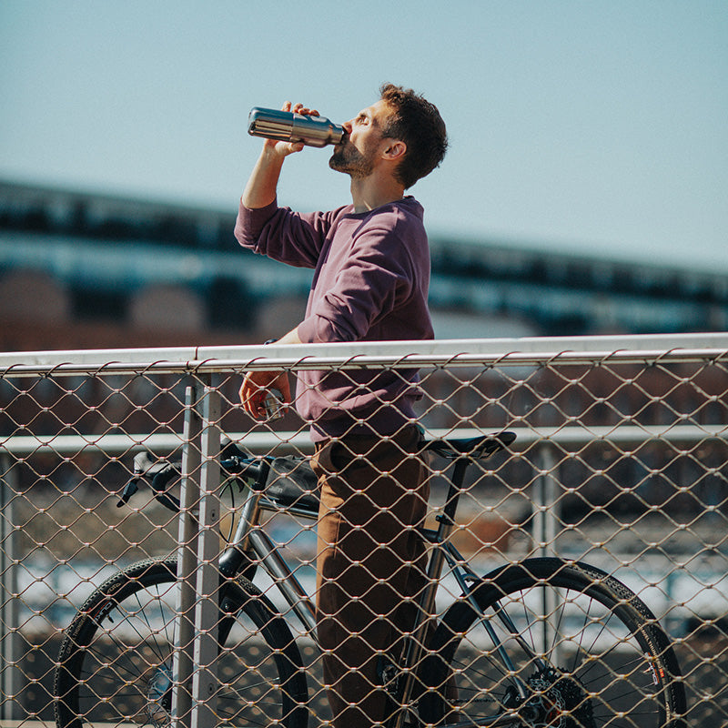 Klean Kanteen | 20oz Rise Reflect with Bamboo Cap