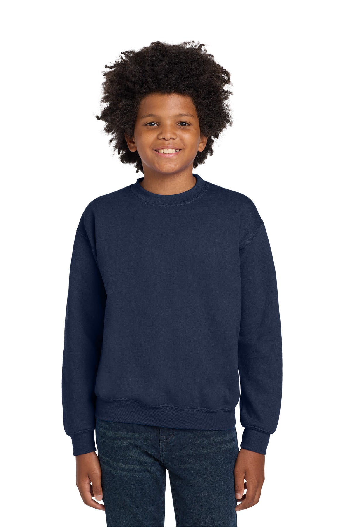 Gildan | Youth Heavy Blend Crewneck Sweatshirt (Greenwood)