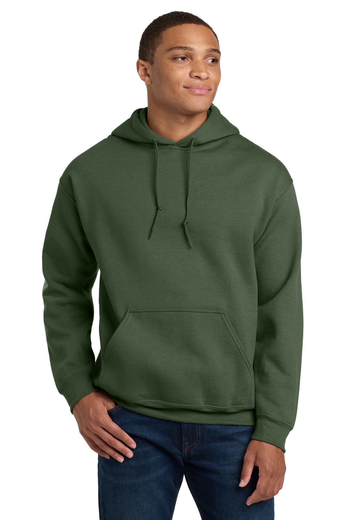Gildan | Men's Heavy Blend Hooded Sweatshirt (Greenwood)