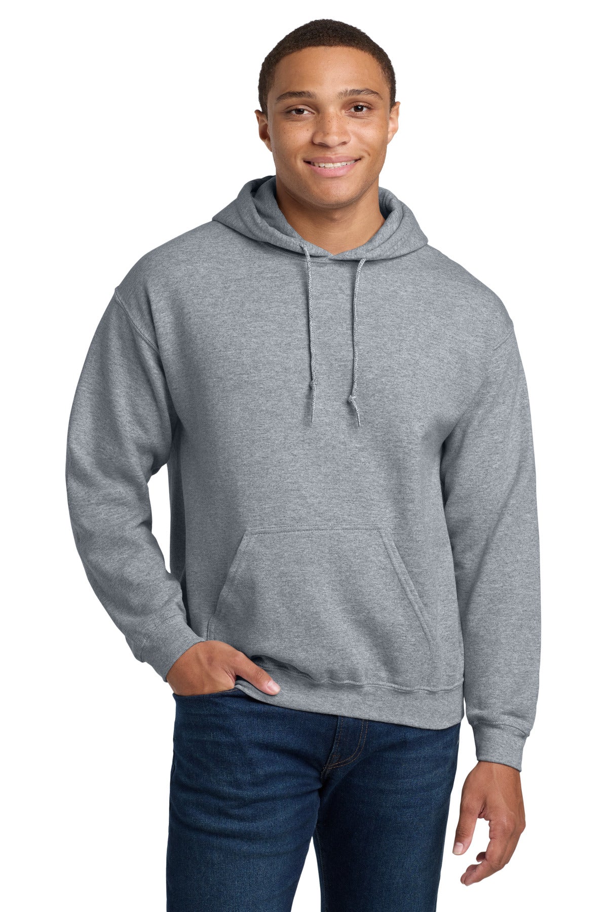 Gildan - Heavy Blend Hooded Sweatshirt.  18500