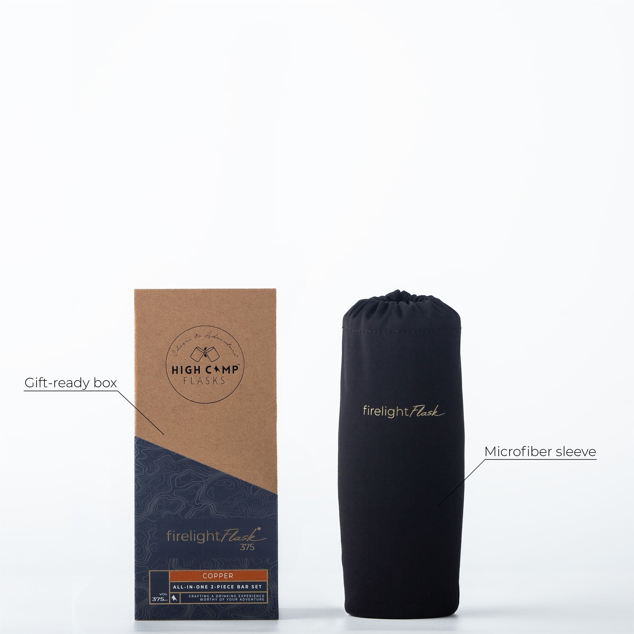 High Camp Flasks | Firelight 375 Flask