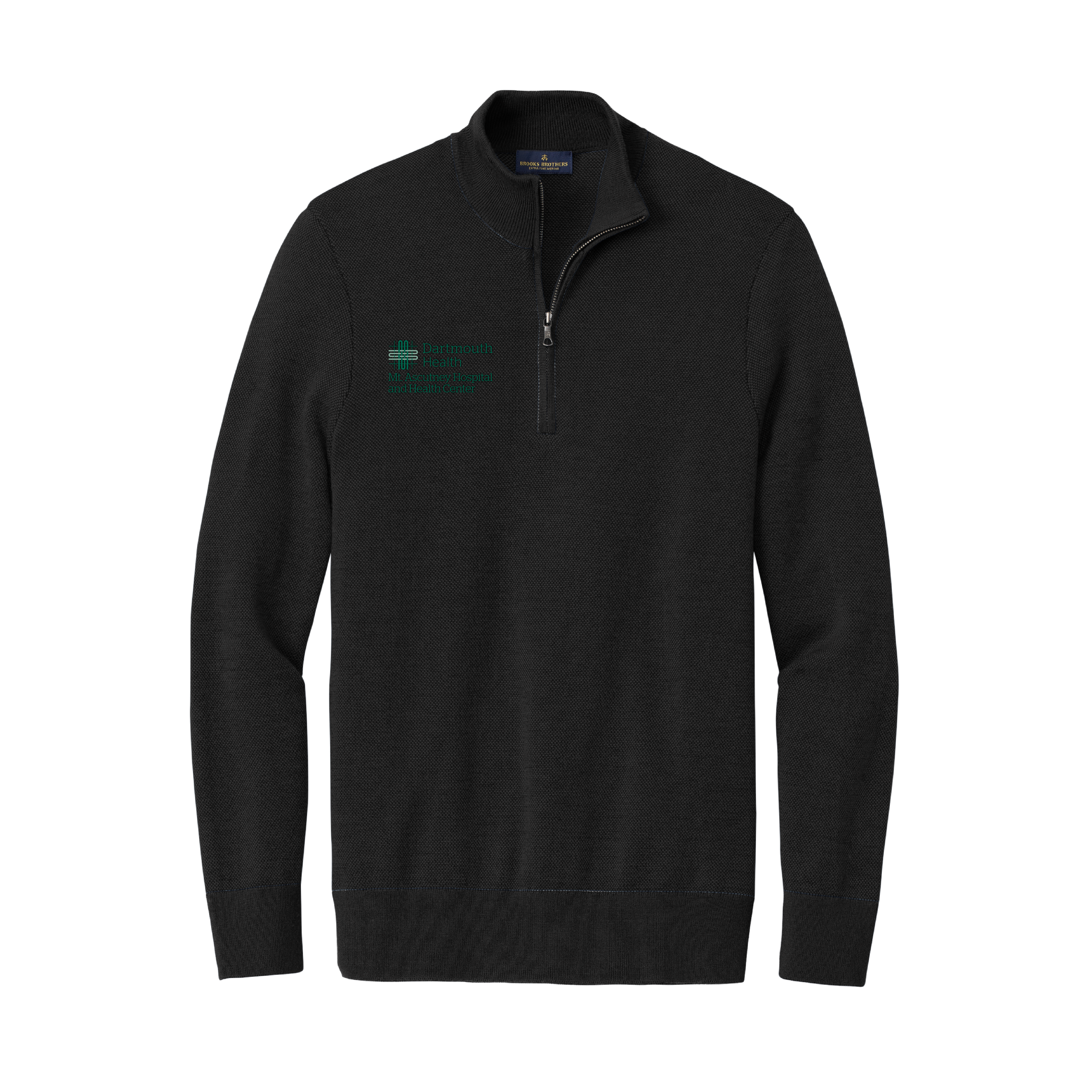 Brooks Brothers | Merino Birdseye 1/4-Zip Sweater (MAHHC)