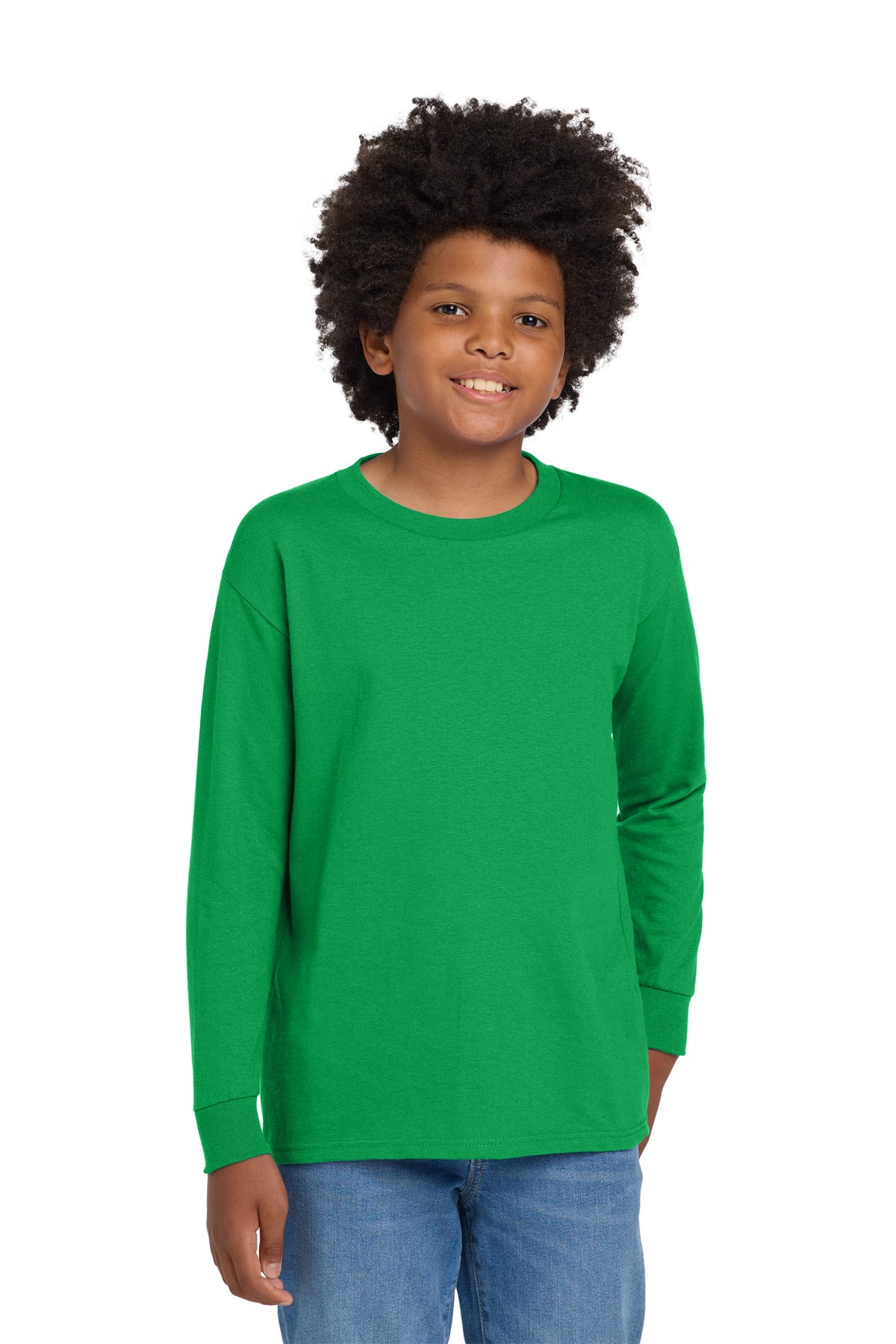 Gildan | Youth Heavy Cotton 100% Cotton Long Sleeve T-Shirt