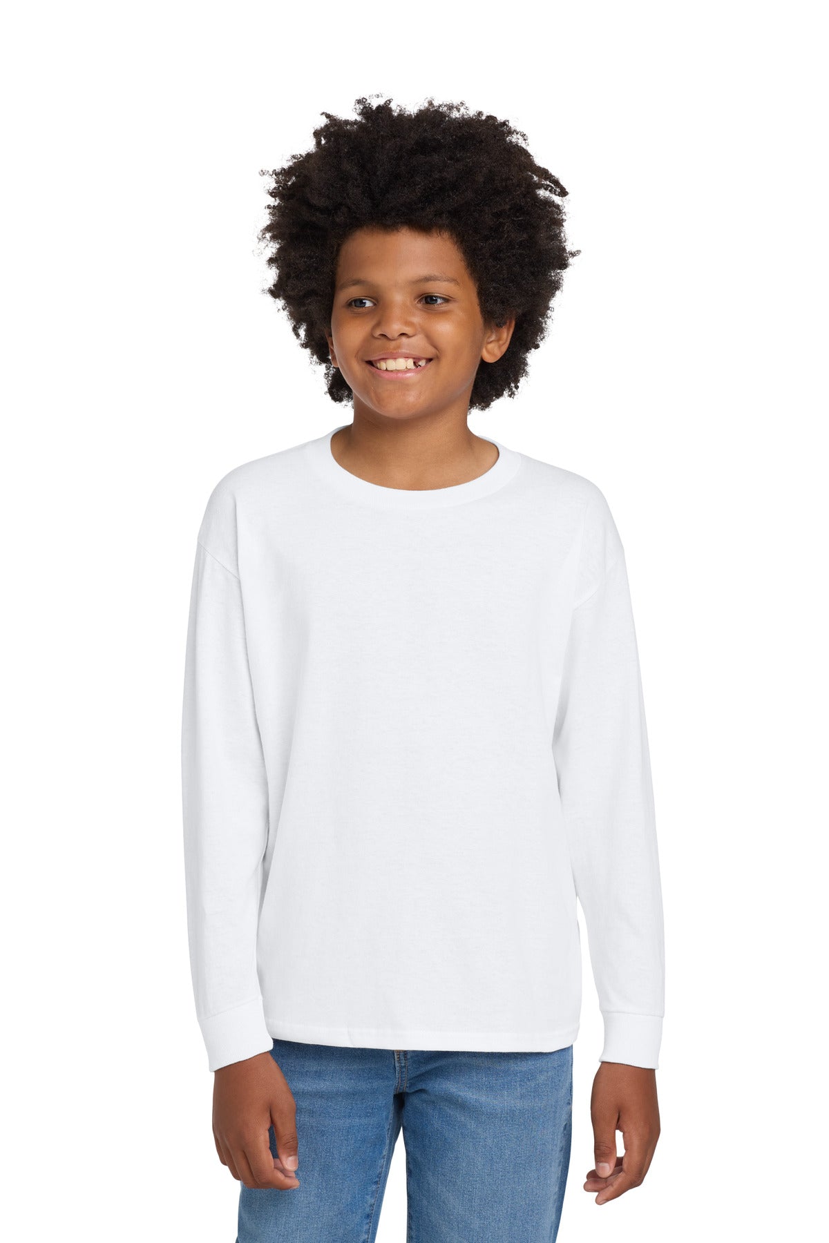 Gildan | Youth Heavy Cotton 100% Cotton Long Sleeve T-Shirt