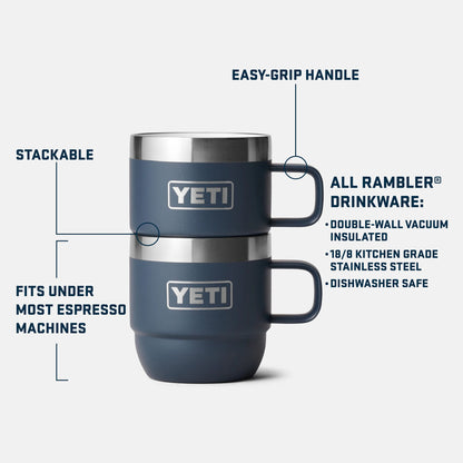 YETI | 6 Oz Stackable Mugs