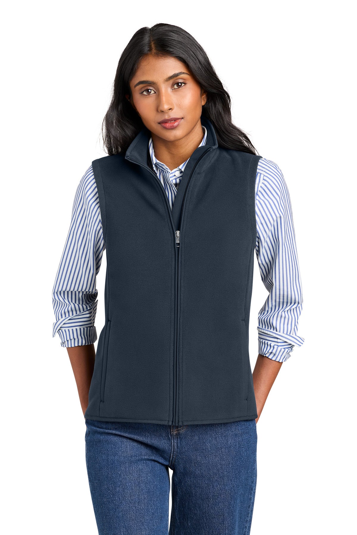 Brooks Brothers | Women's Fleece Vest (VRH)