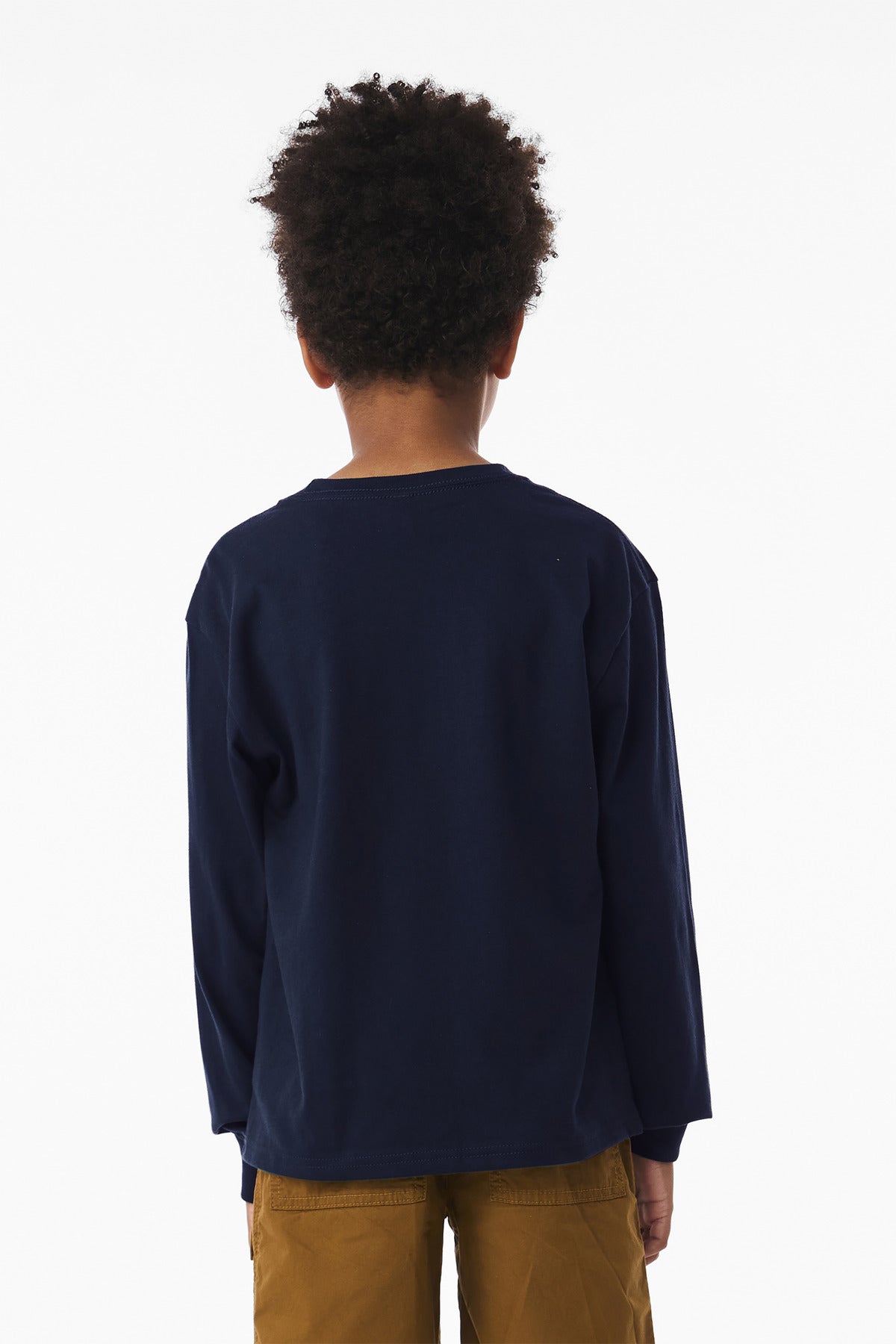 Bella + Canvas | Youth 6-Ounce Heavyweight Long Sleeve Tee (Greenwood)