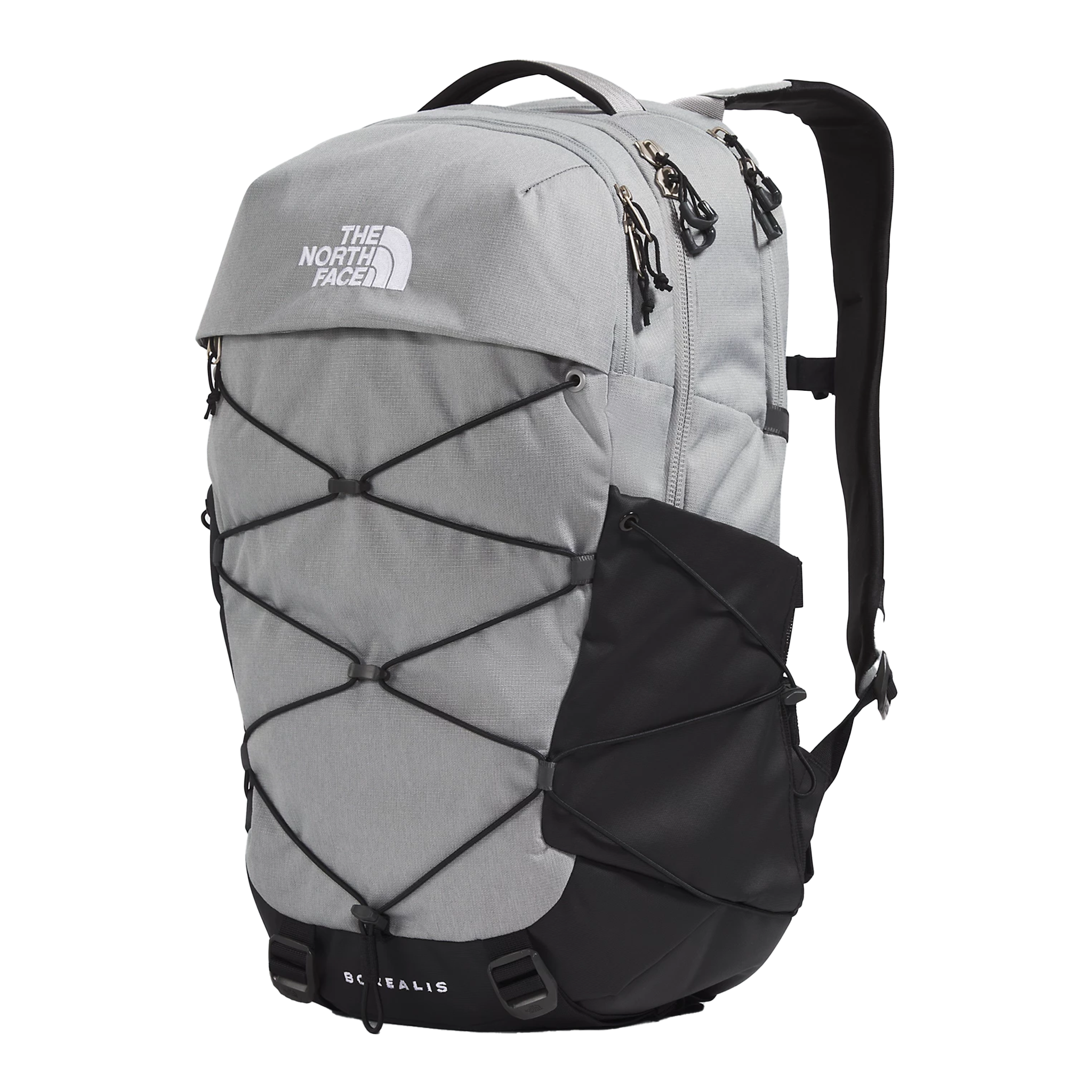 asphalt grey light heather north face vault backpack The North Face