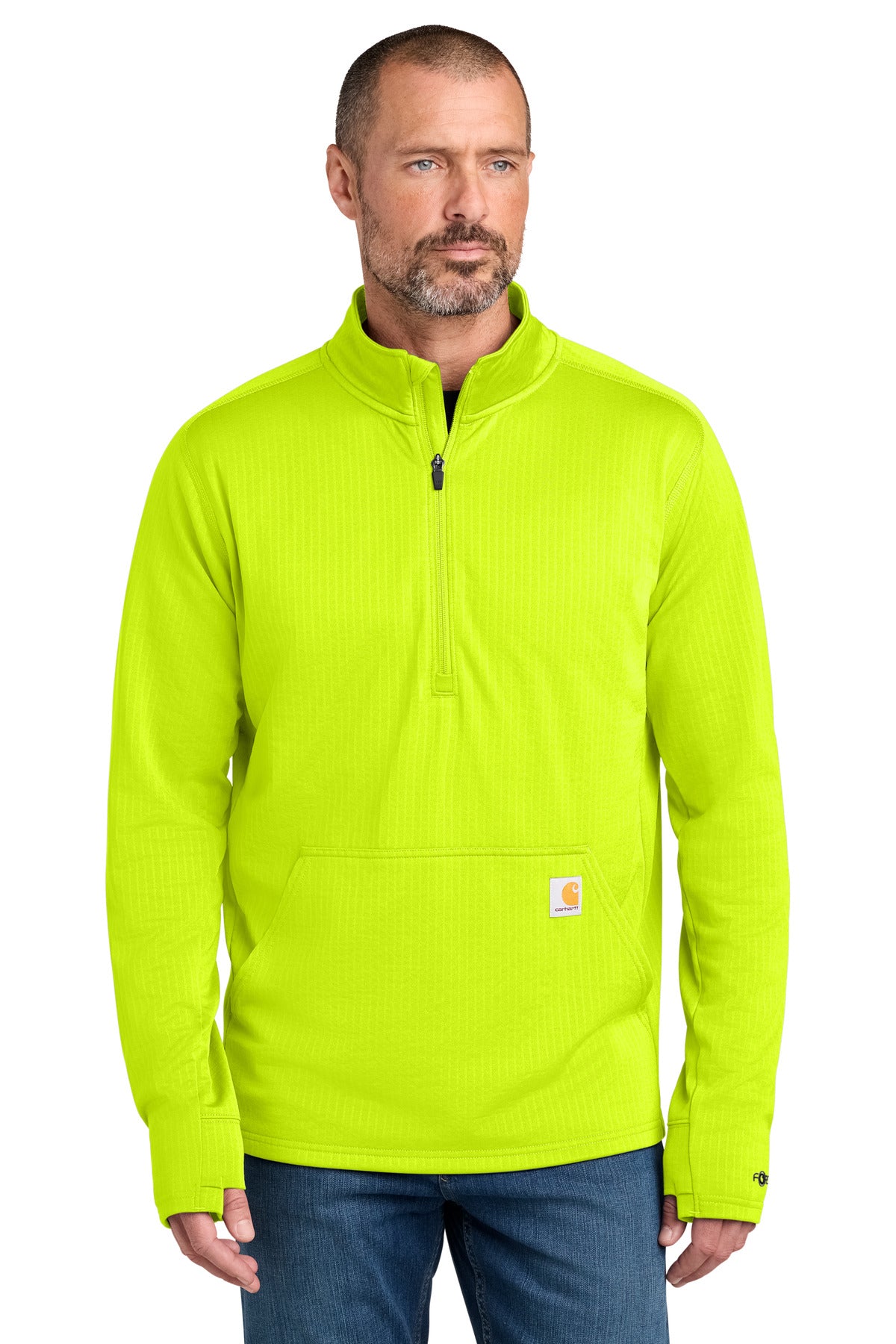 Carhartt | Men's Force 1/2-Zip Grid Fleece (VRH)