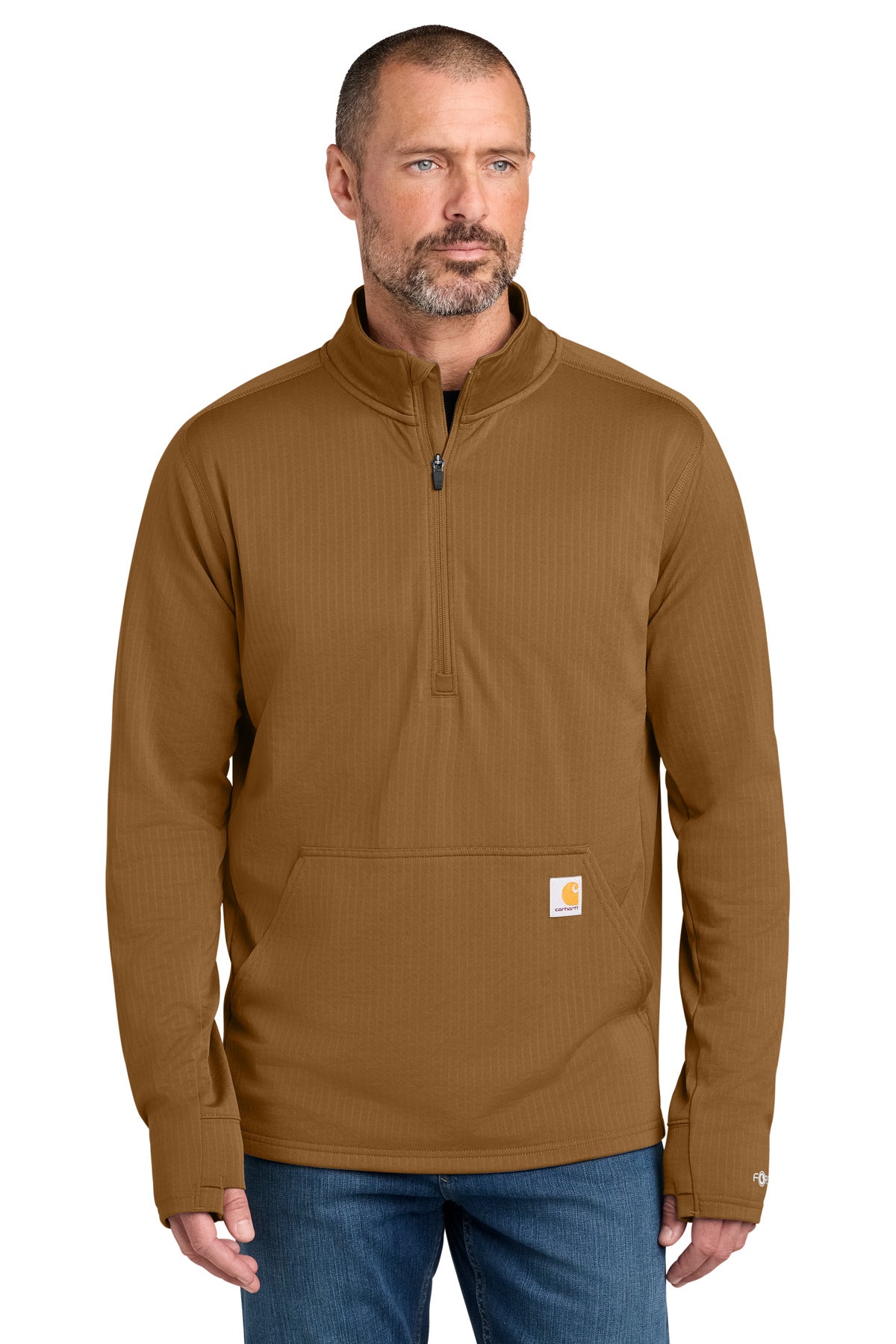 Carhartt | Men's Force 1/2-Zip Grid Fleece (VRH)