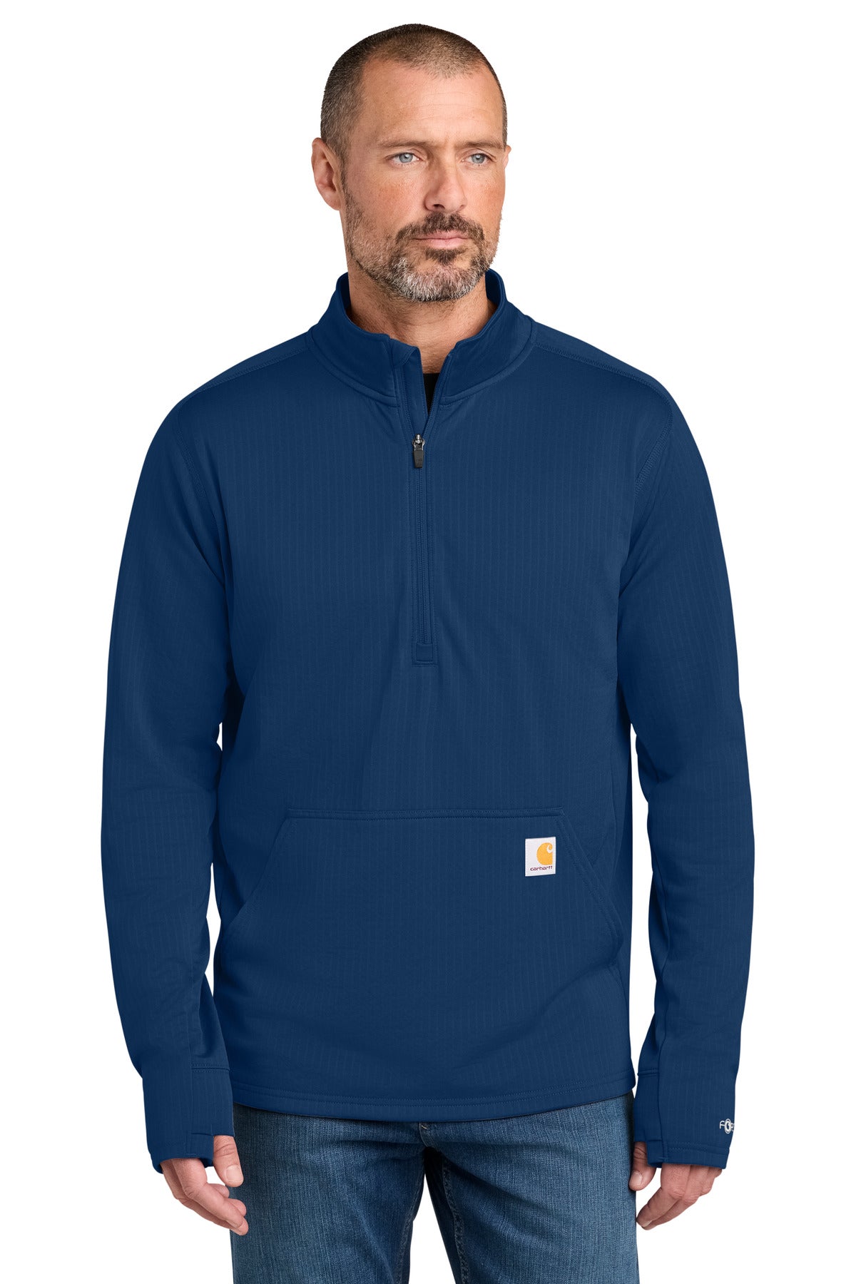 Carhartt | Men's Force 1/2-Zip Grid Fleece (VRH)