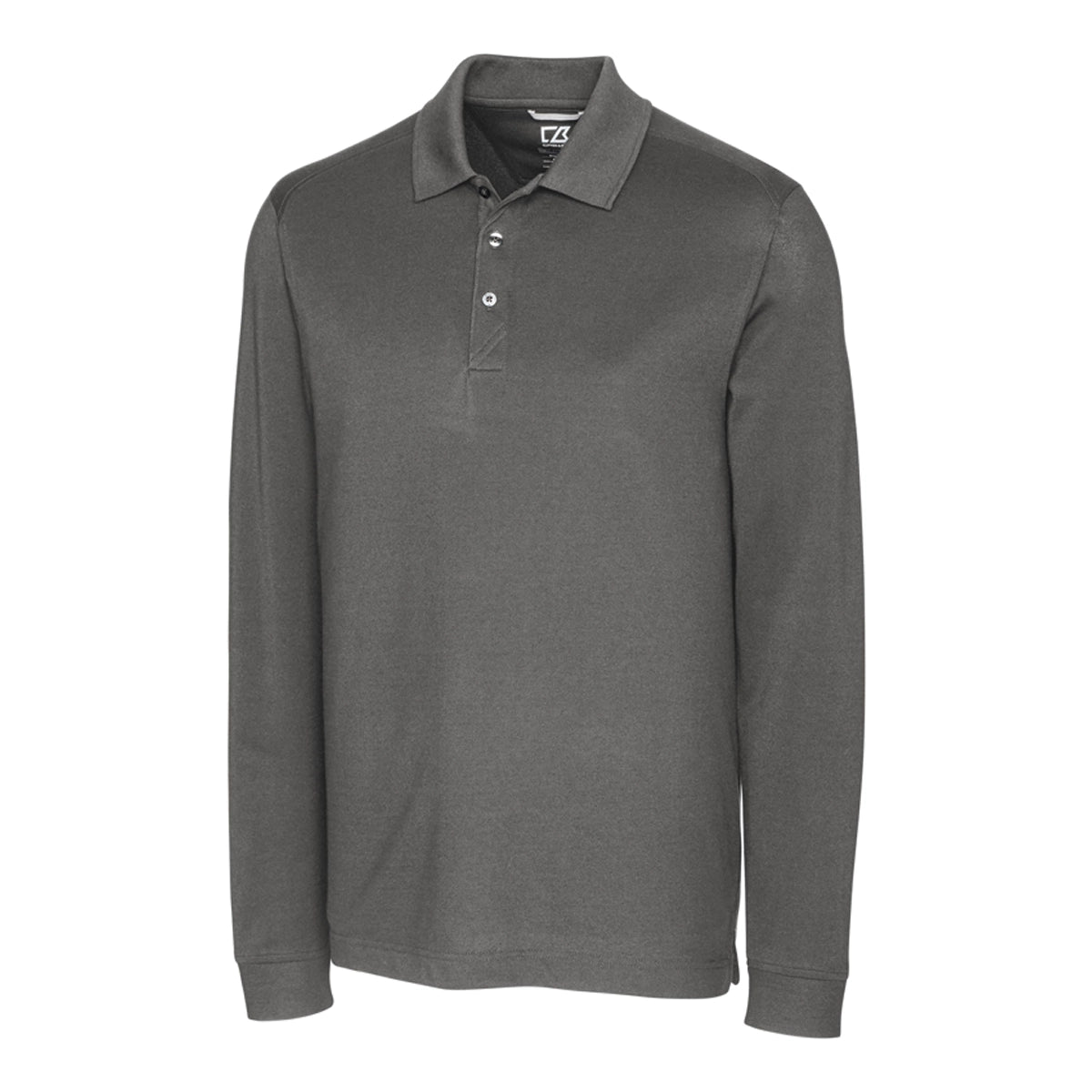 Cutter & Buck | Advantage Recycled Cotton-Blend Pique Mens Long Sleeve Polo
