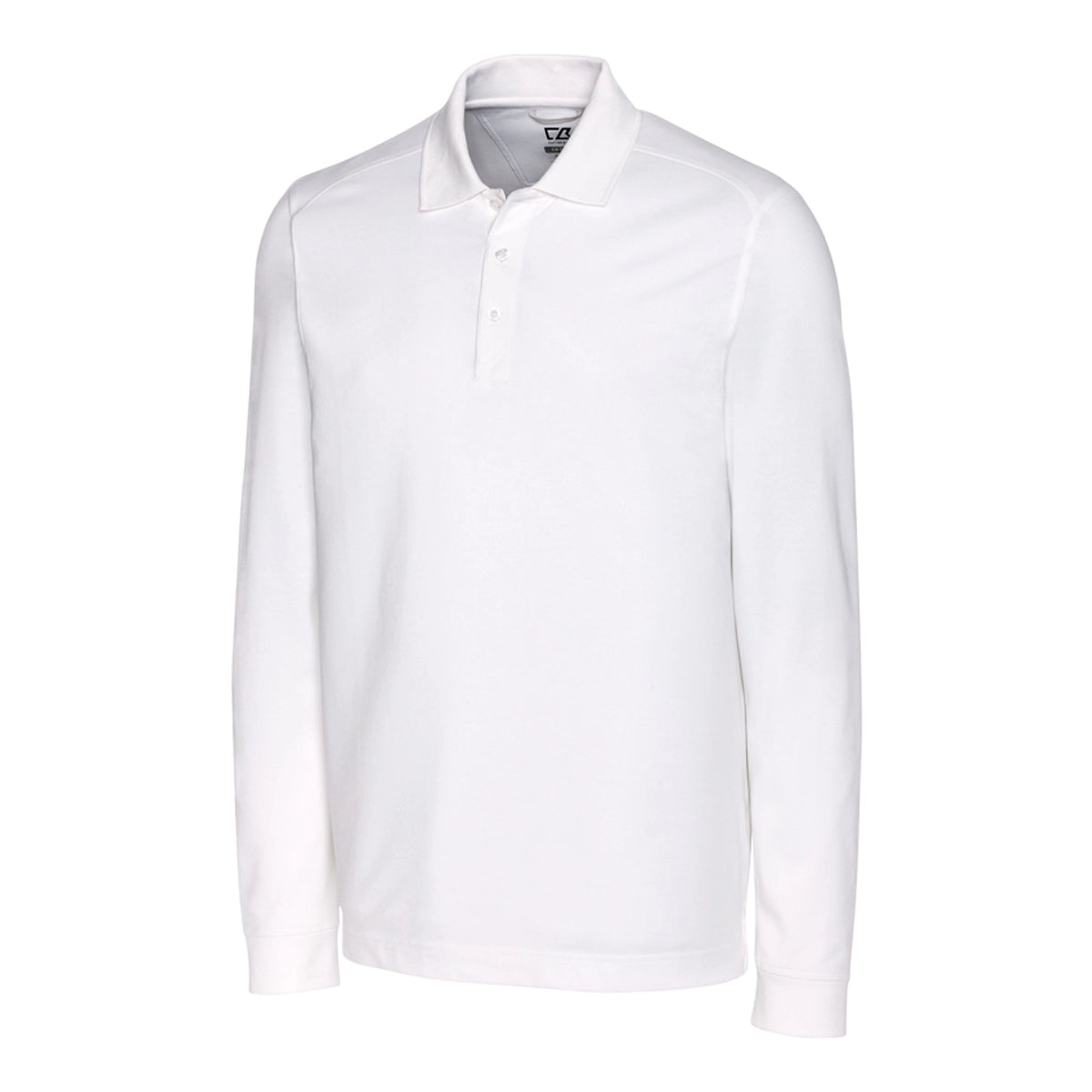 Cutter & Buck | Advantage Recycled Cotton-Blend Pique Mens Long Sleeve Polo