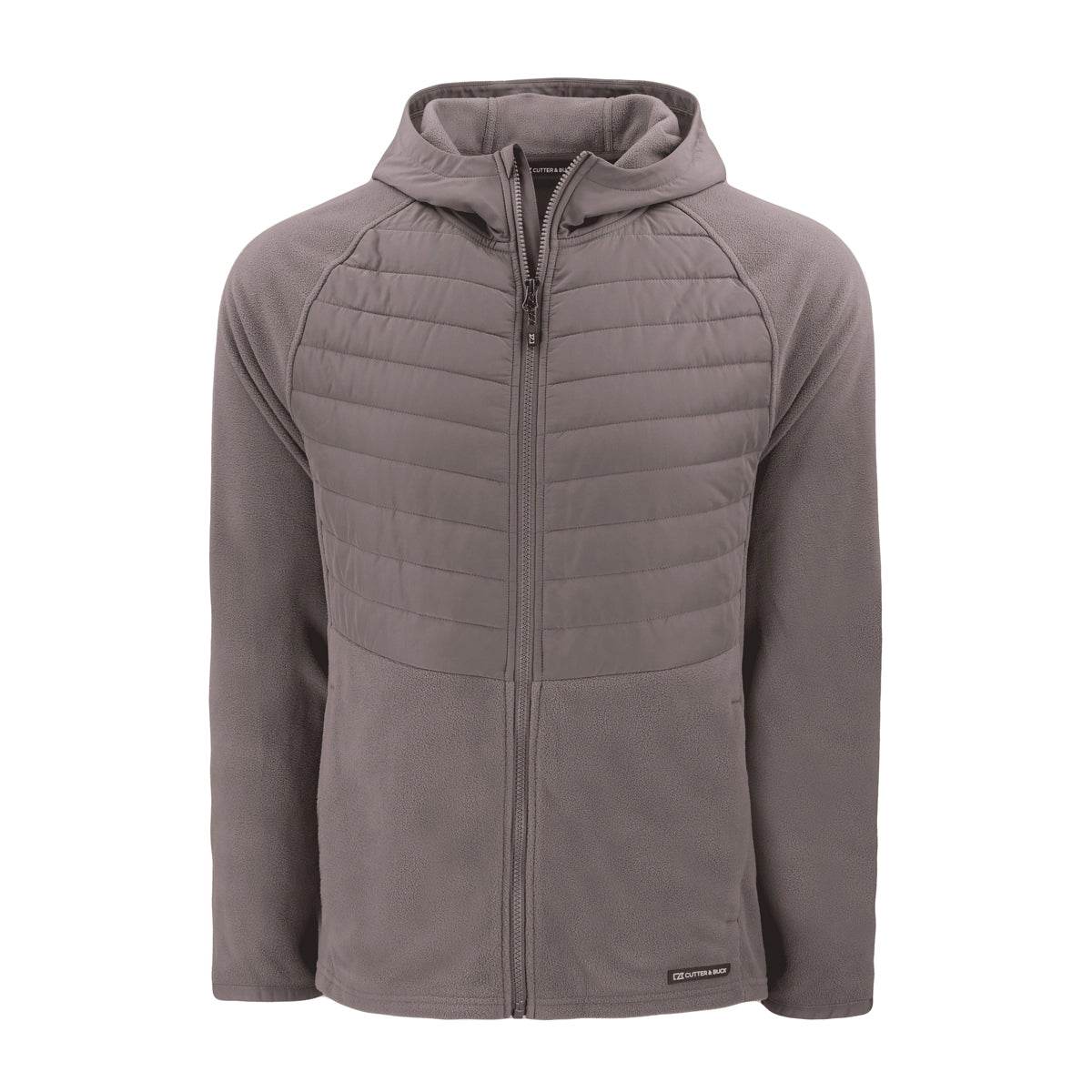 Cutter & Buck | Men's Woodland Epic Versatility Recycled Insulated Fleece Full Zip Jacket