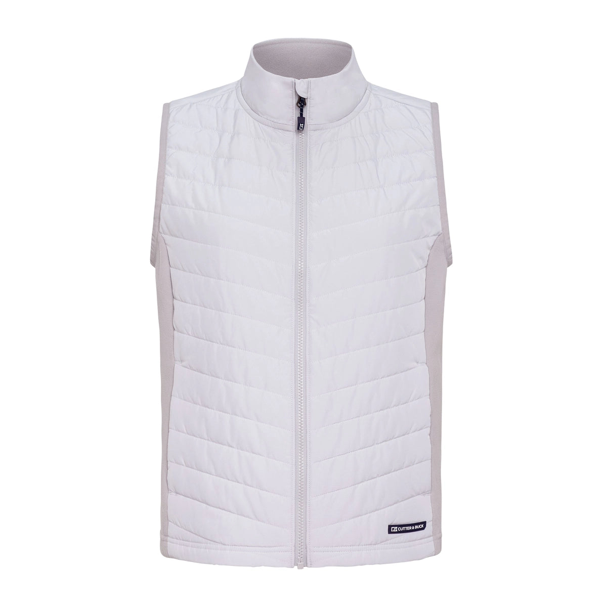 Cutter & Buck | Women's Woodland Epic Versatility Recycled Insulated Hybrid Fleece Full Zip Vest