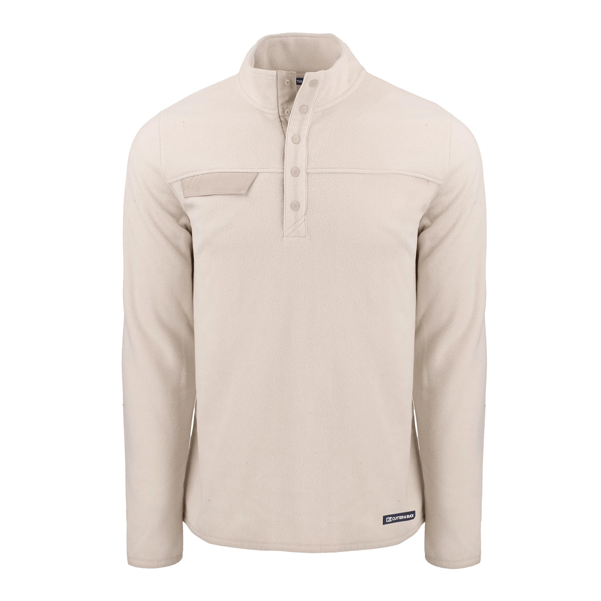 Cutter & Buck | Men's Woodland Epic Versatility Recycled Fleece Snap Pullover Jacket