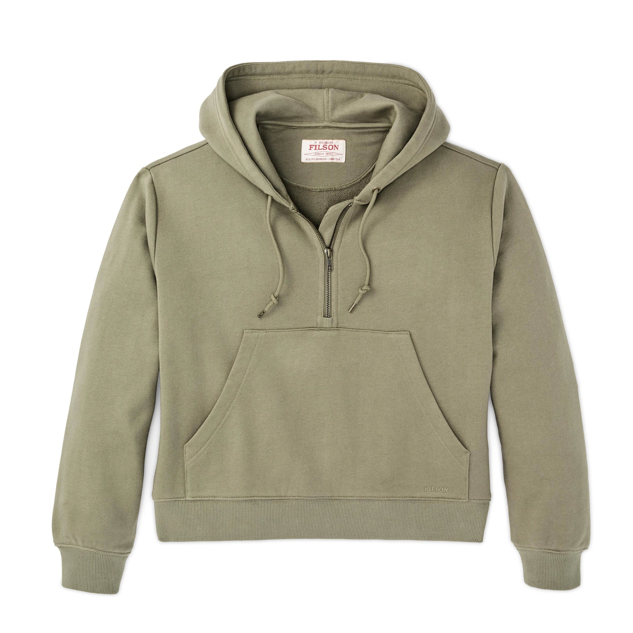 Filson | Women's French Terry 1/2 Zip Hoodie