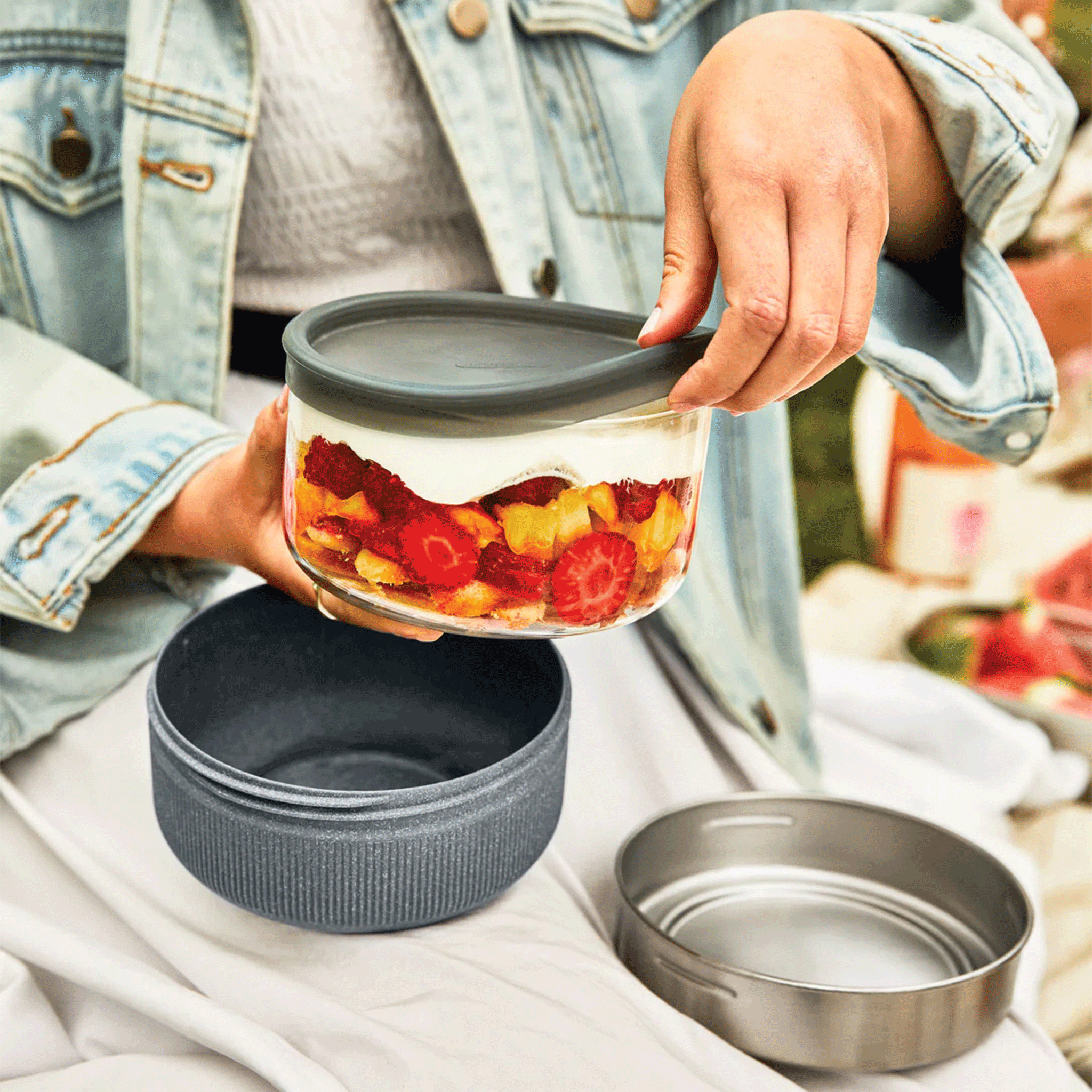 Black+Blum | 25oz Glass Lunch Box Bowl