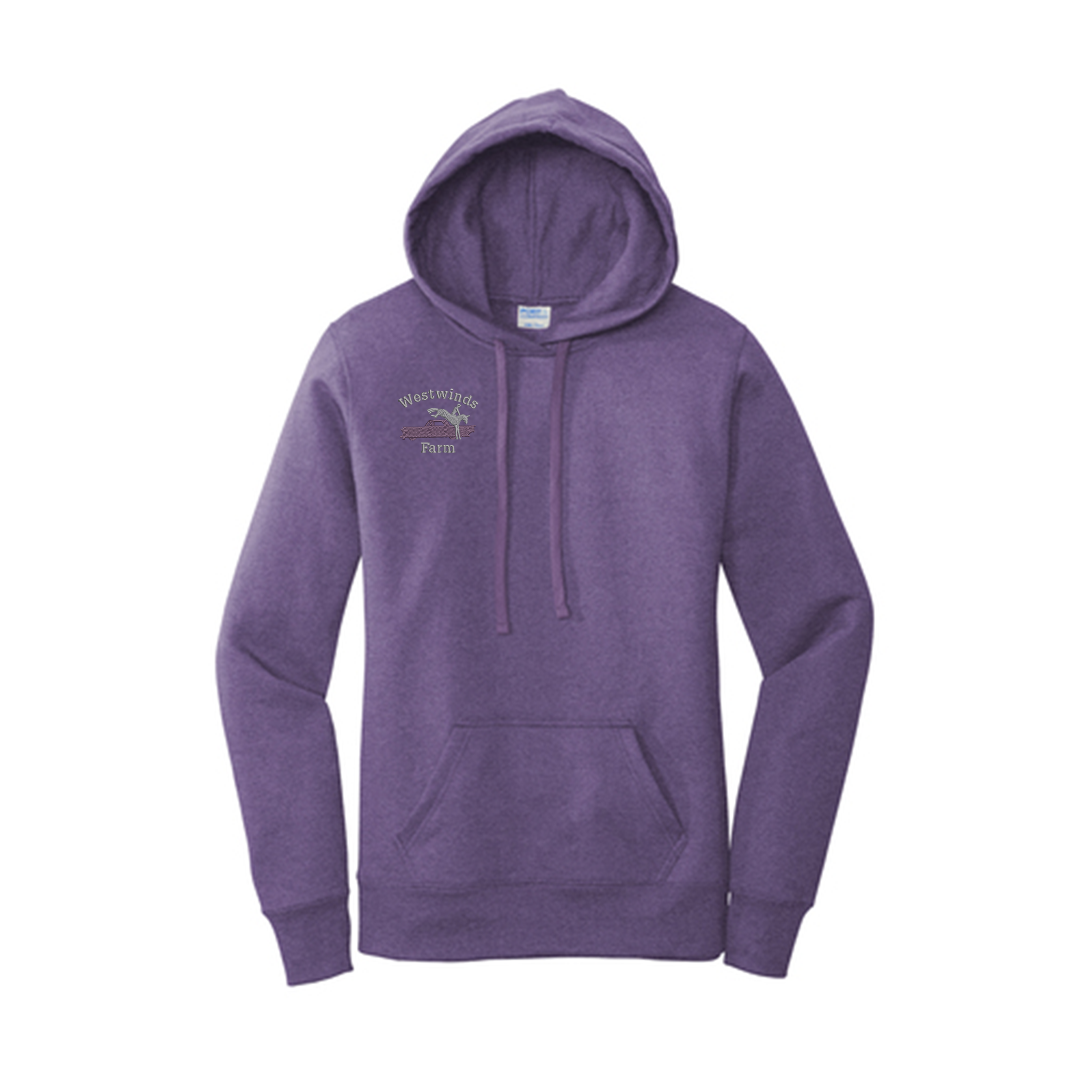 Port & Company® | Ladies Core Fleece Pullover Hooded Sweatshirt (Westwinds Farm)
