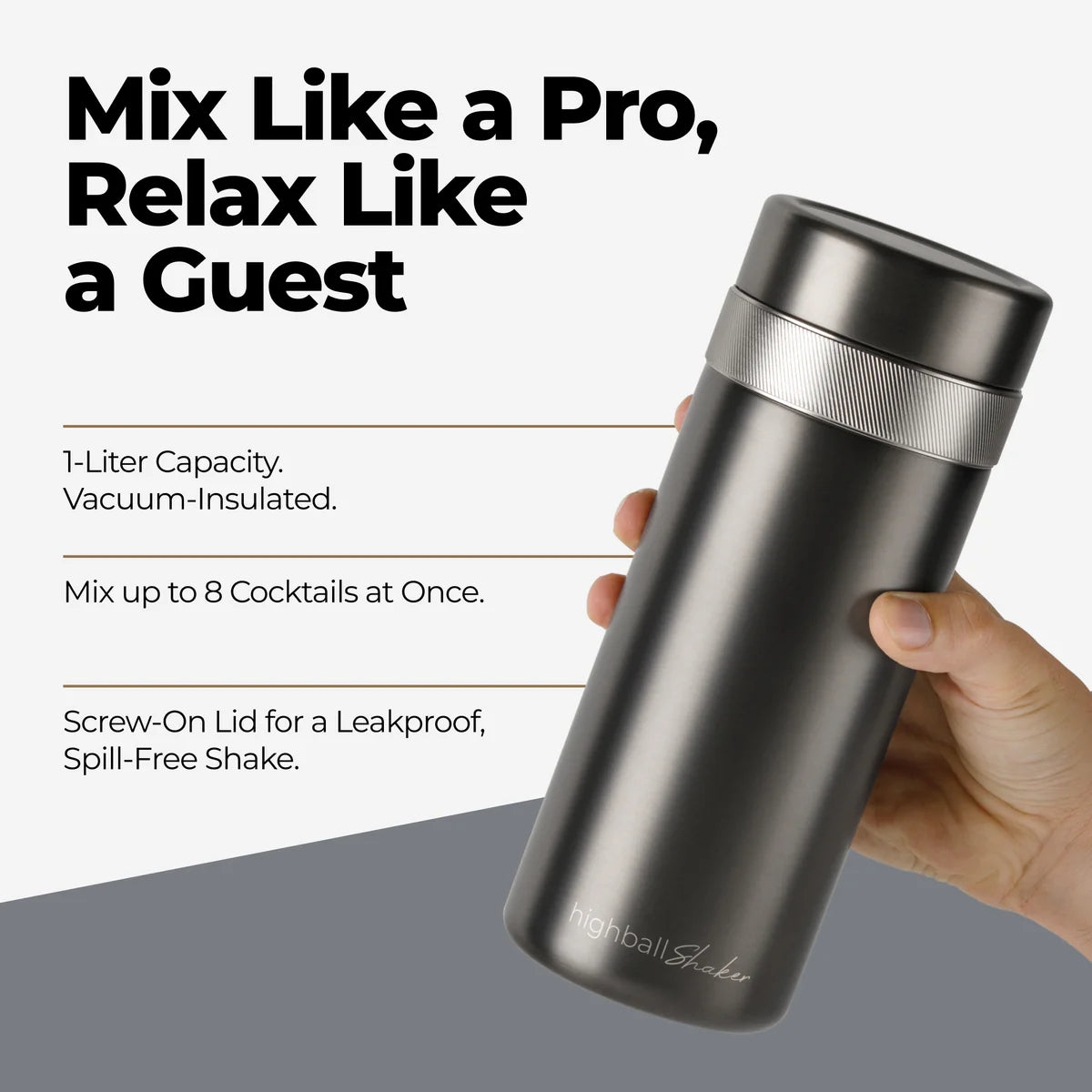 High Camp Flasks | Highball Shaker