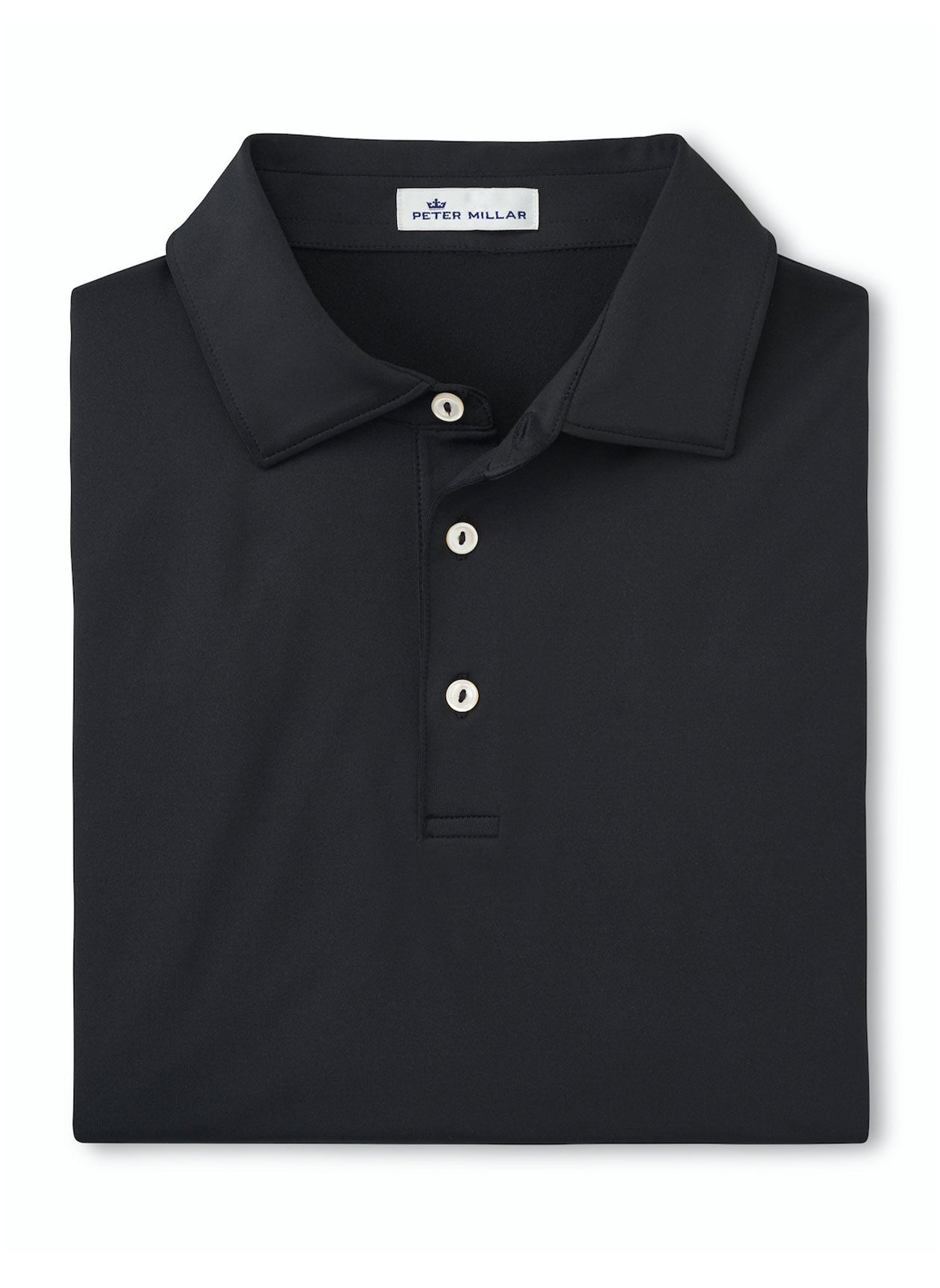 Peter Millar | Men's Solid Performance Polo - Self Collar