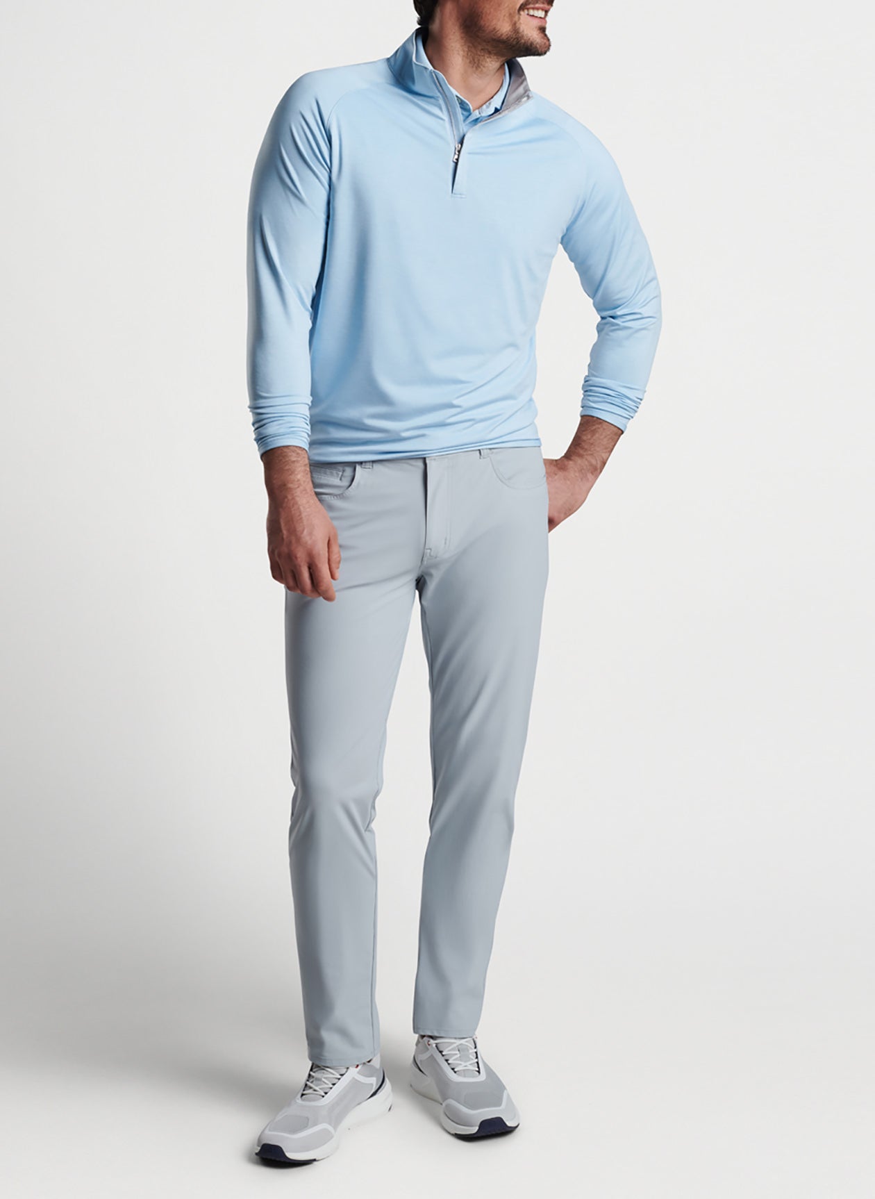 Peter Millar | Men's Stealth Performance Quarter-Zip