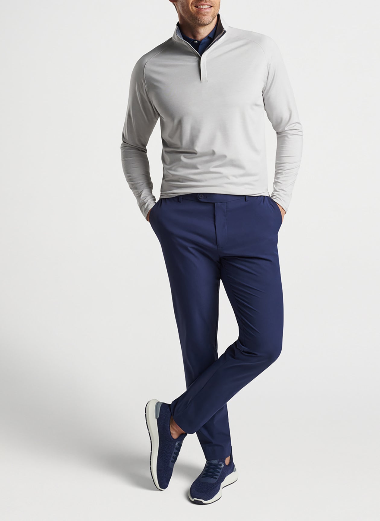 Peter Millar | Men's Stealth Performance Quarter-Zip