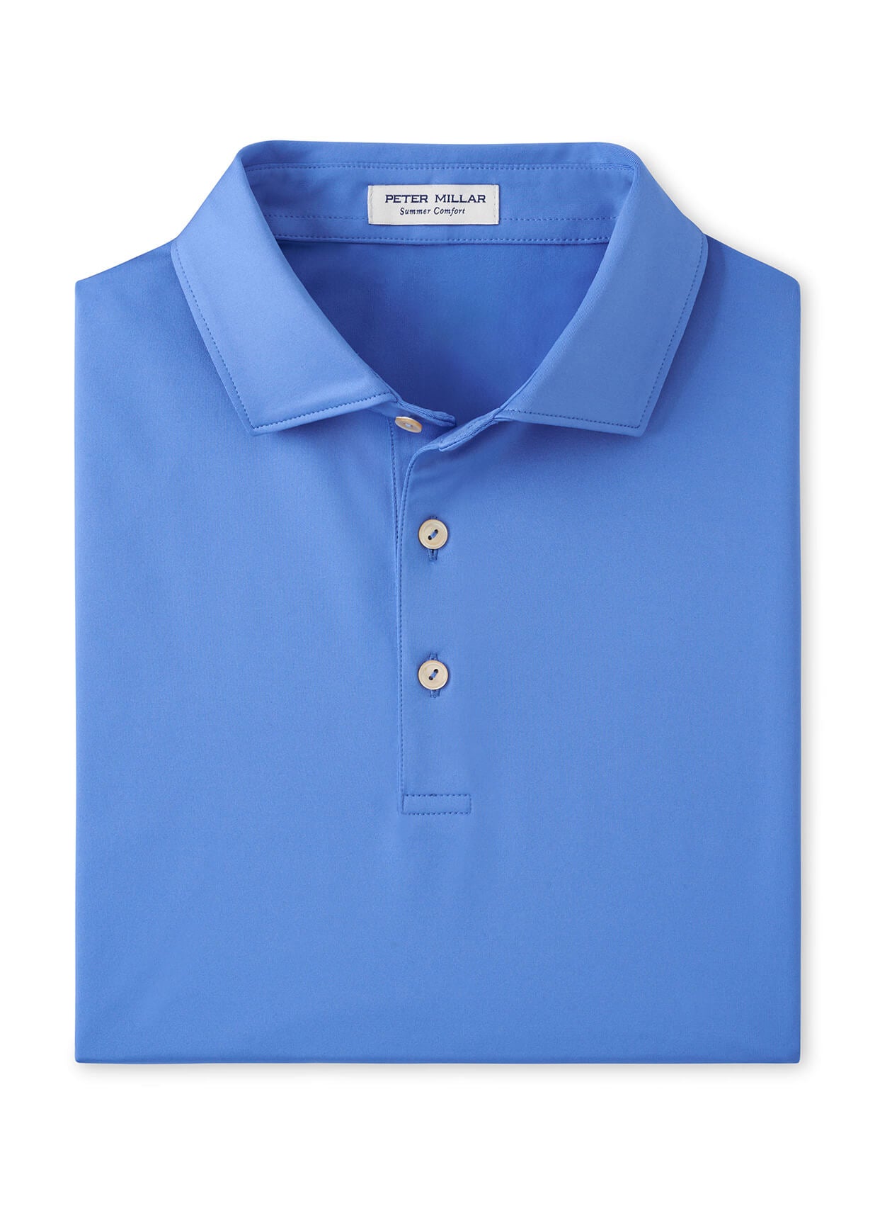 Peter Millar | Men's Solid Performance Polo - Self Collar