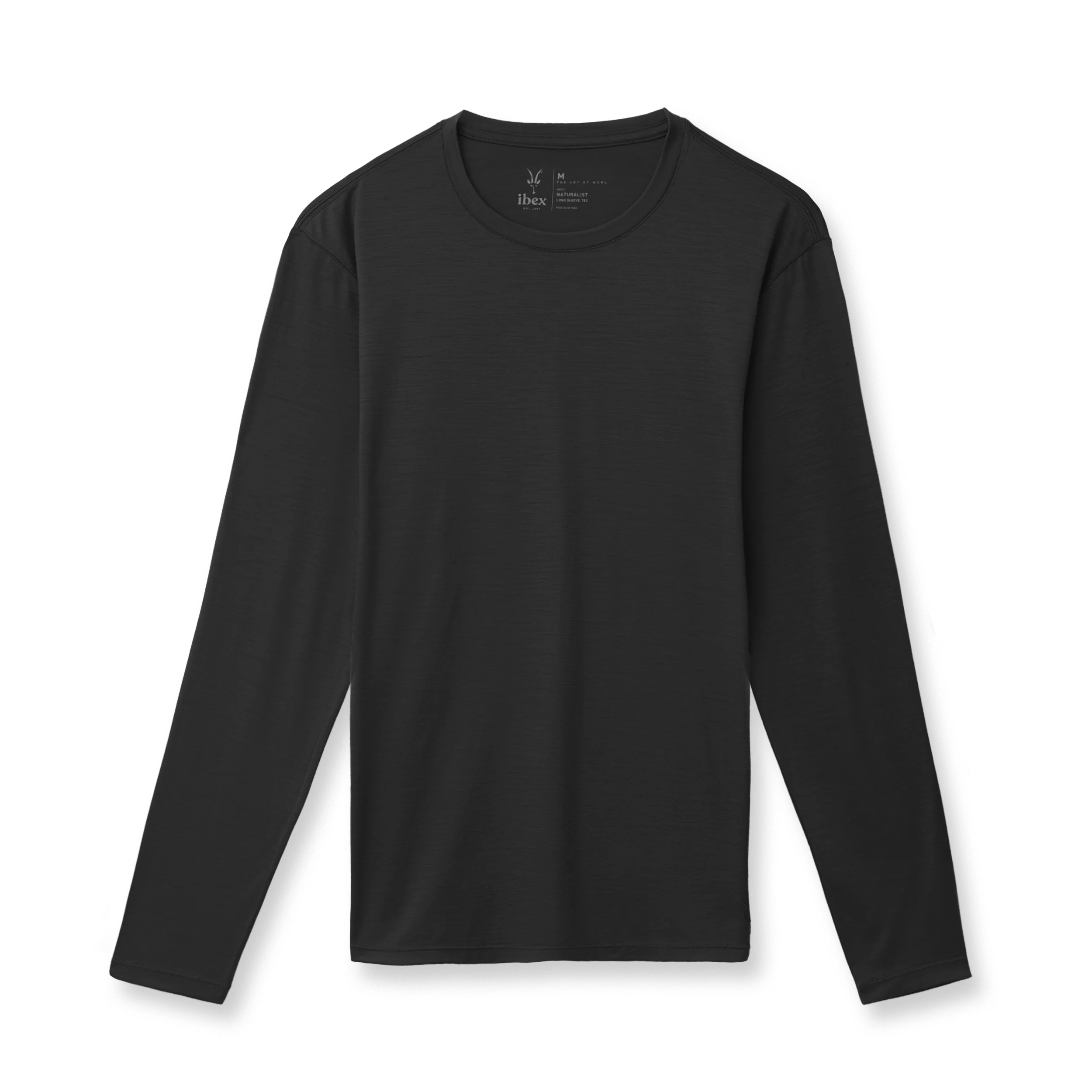 Ibex | Men's Naturalist Long Sleeve Low Crew