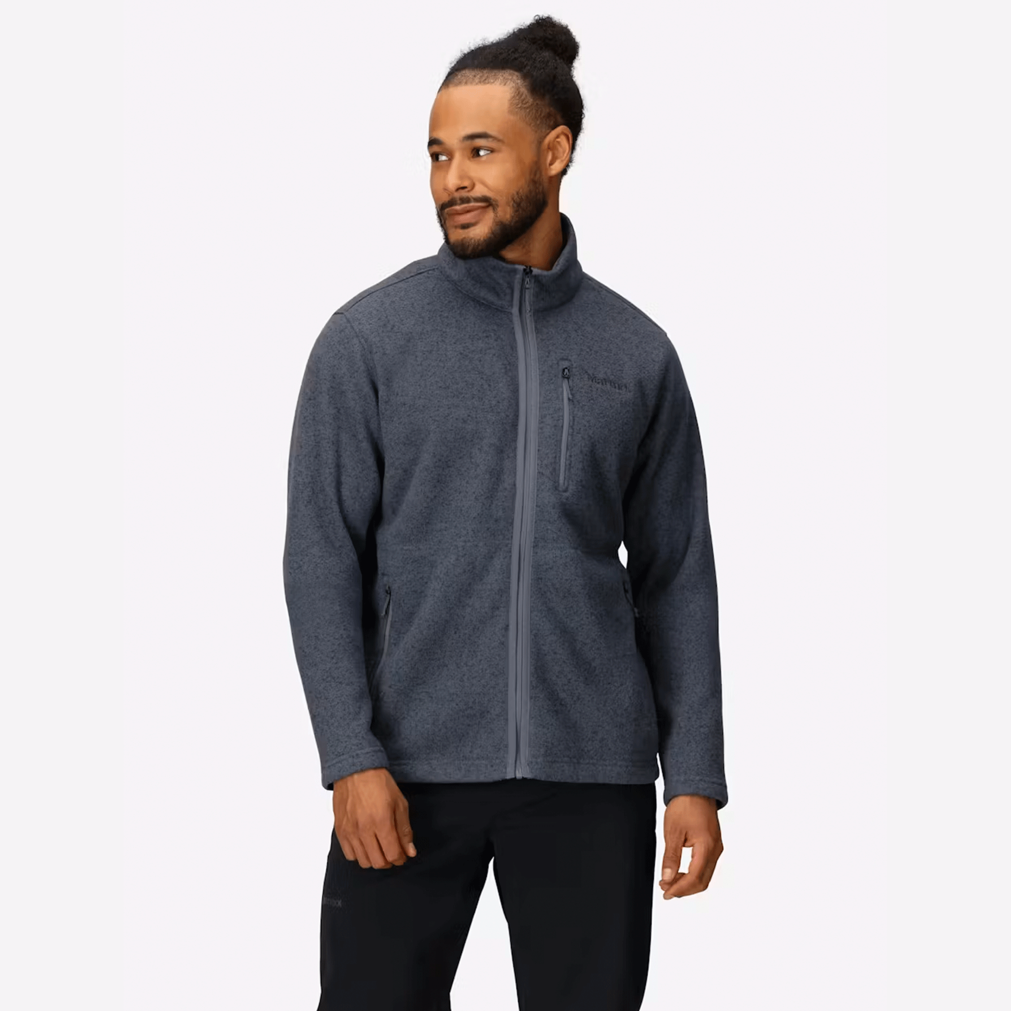 Marmot | Men's Drop Line Sweater Fleece Full-Zip Jacket