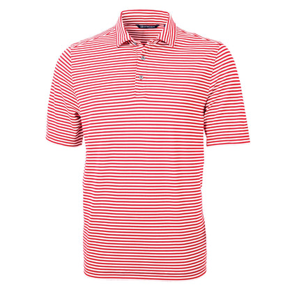 Cutter & Buck | Men's Virtue Eco Pique Stripe Recycled Polo