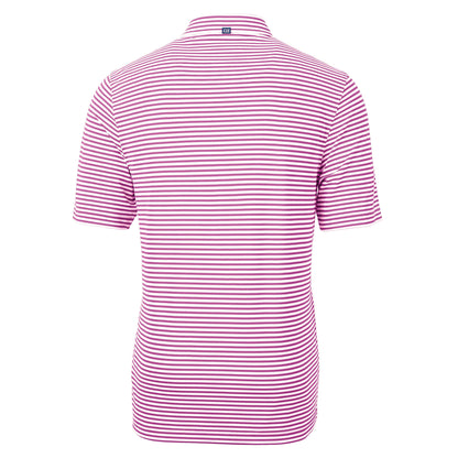 Cutter & Buck | Men's Virtue Eco Pique Stripe Recycled Polo