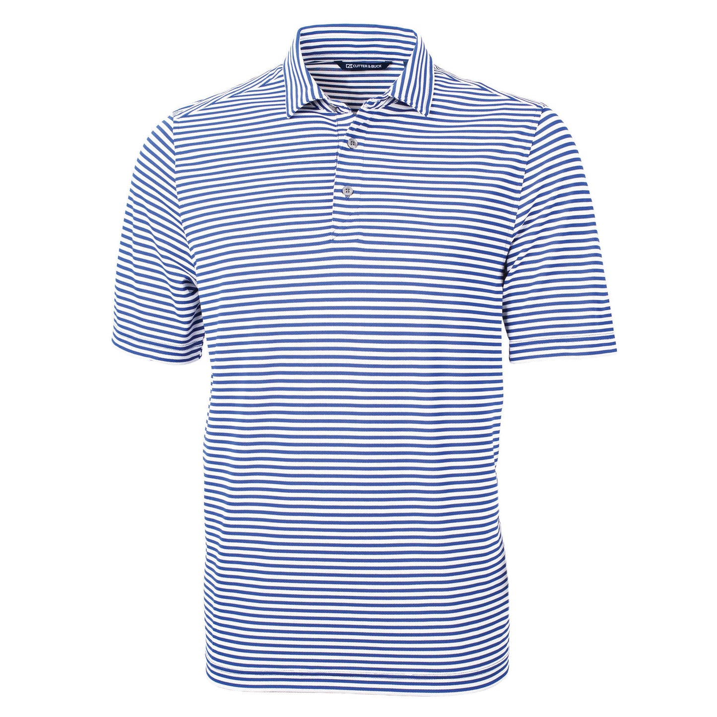 Cutter & Buck | Men's Virtue Eco Pique Stripe Recycled Polo