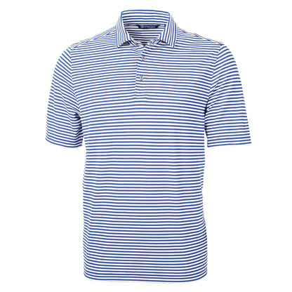 Cutter & Buck | Men's Virtue Eco Pique Stripe Recycled Polo