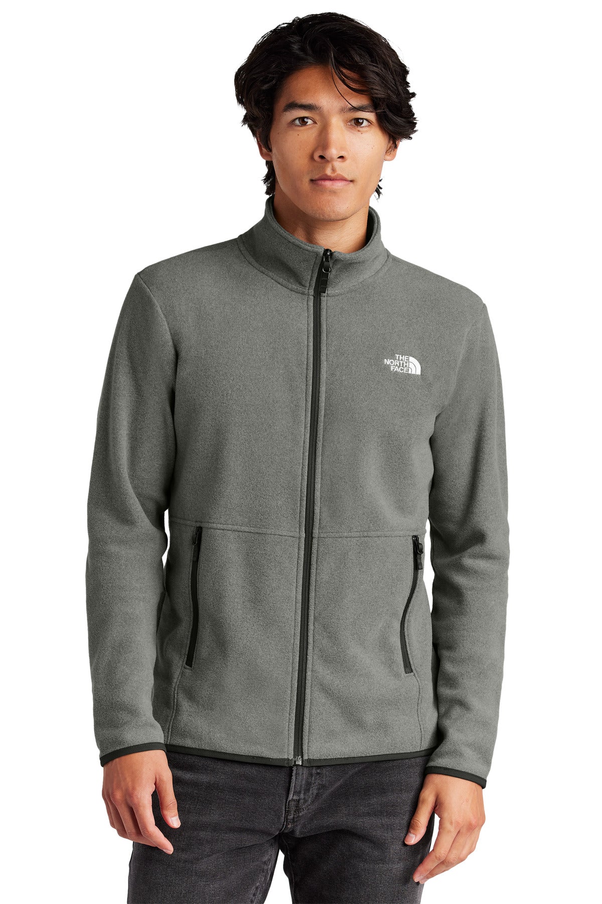The North Face | Men's Glacier Full-Zip Fleece Jacket (Greenwood)