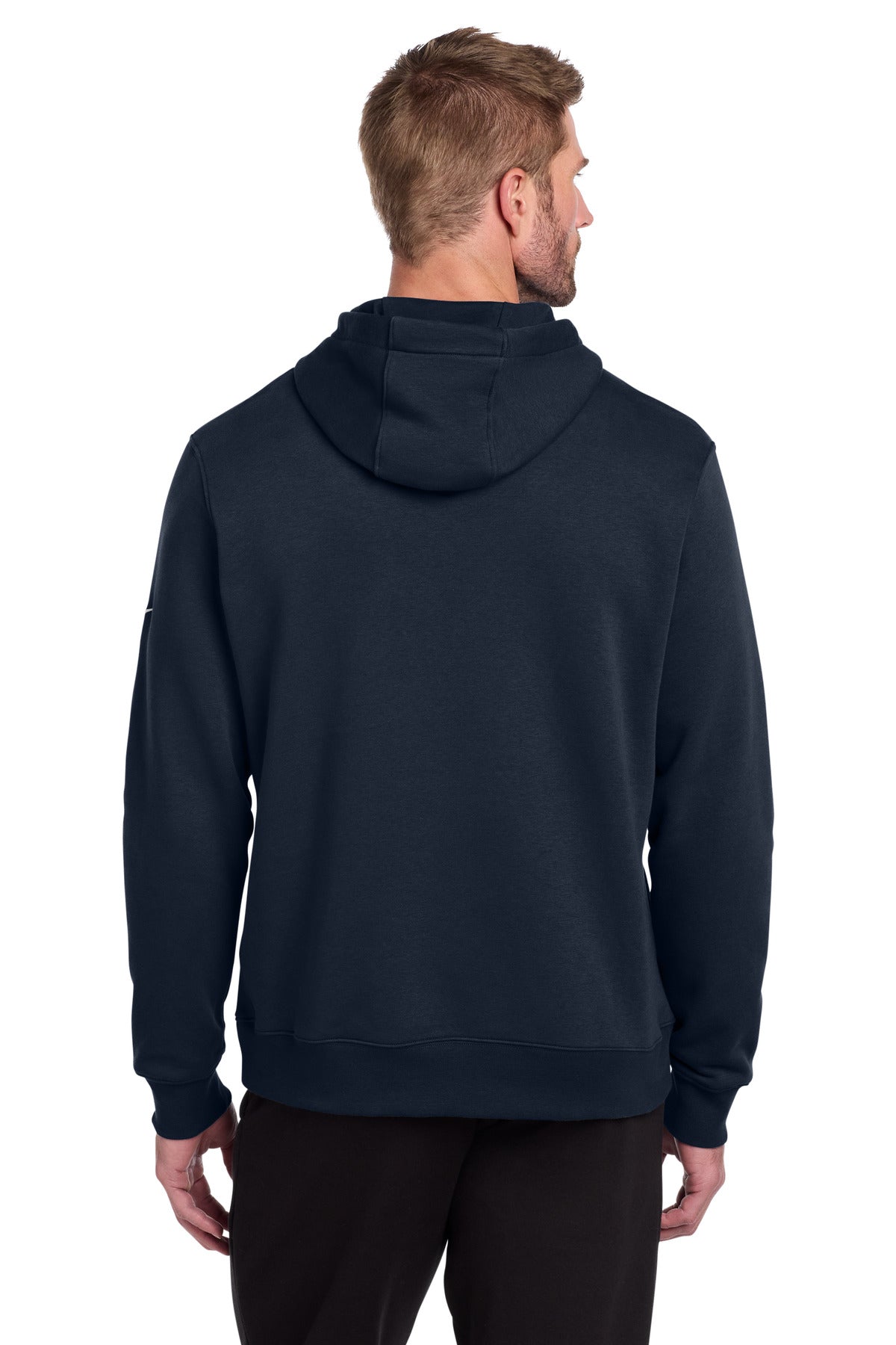Nike | Men's Club Fleece Sleeve Swoosh Pullover Hoodie (Greenwood)