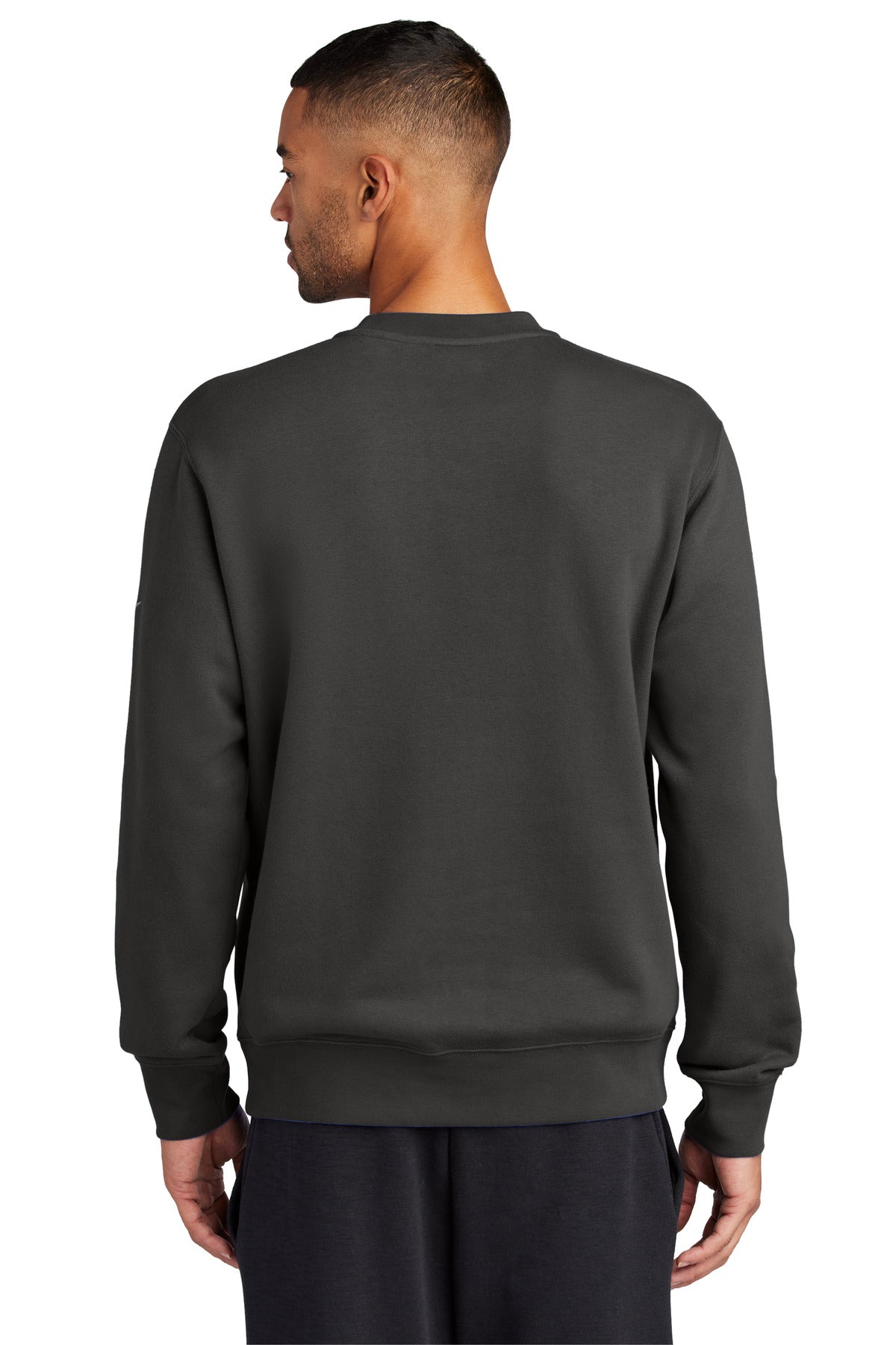 Nike Club Fleece Sleeve Swoosh Crew NKFD9863
