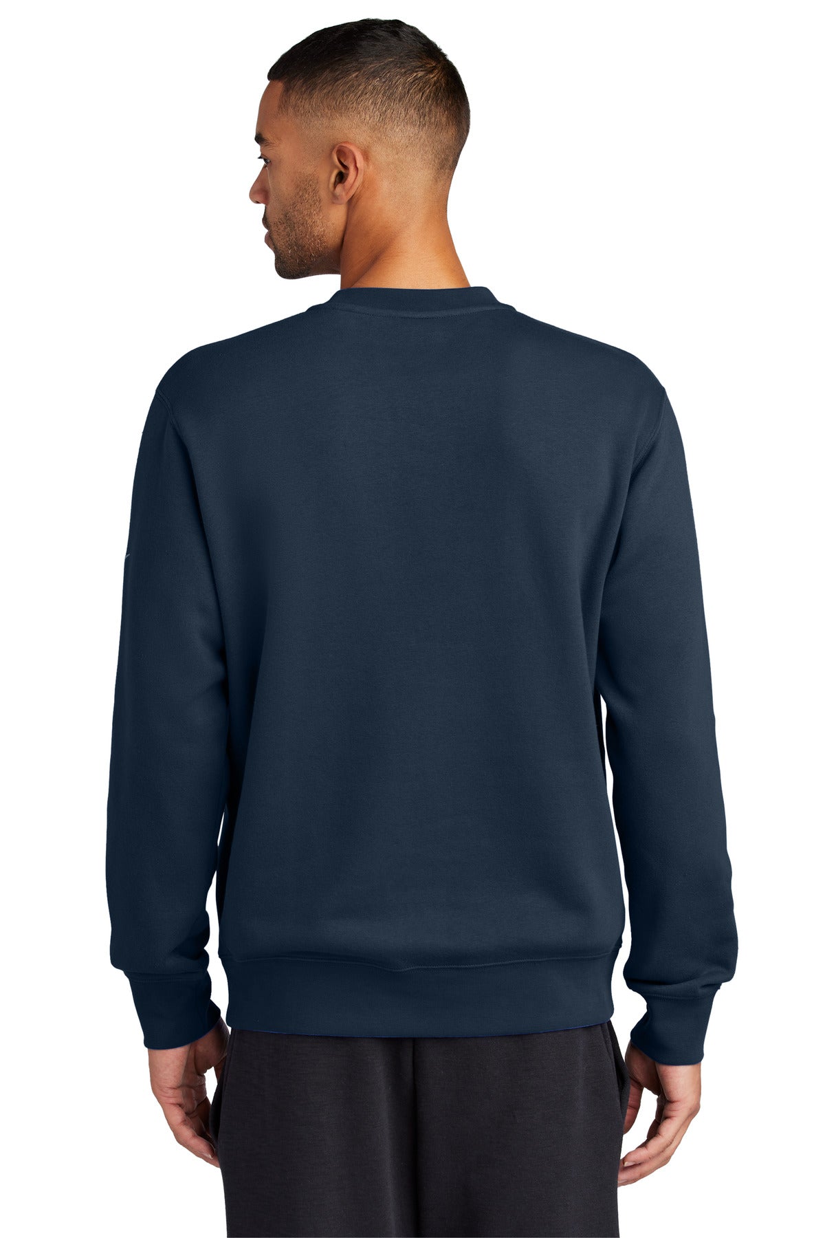 Nike Club Fleece Sleeve Swoosh Crew NKFD9863