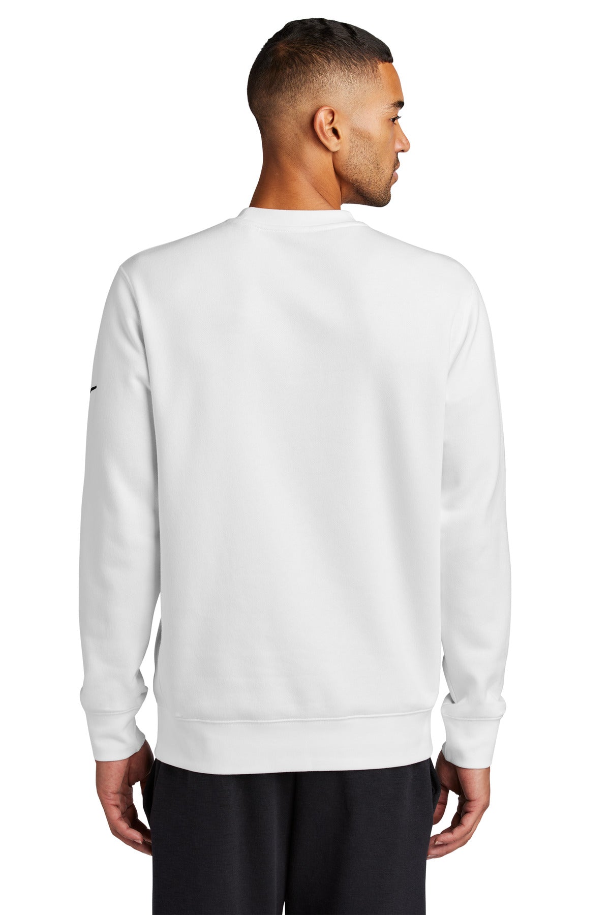 Nike Club Fleece Sleeve Swoosh Crew NKFD9863