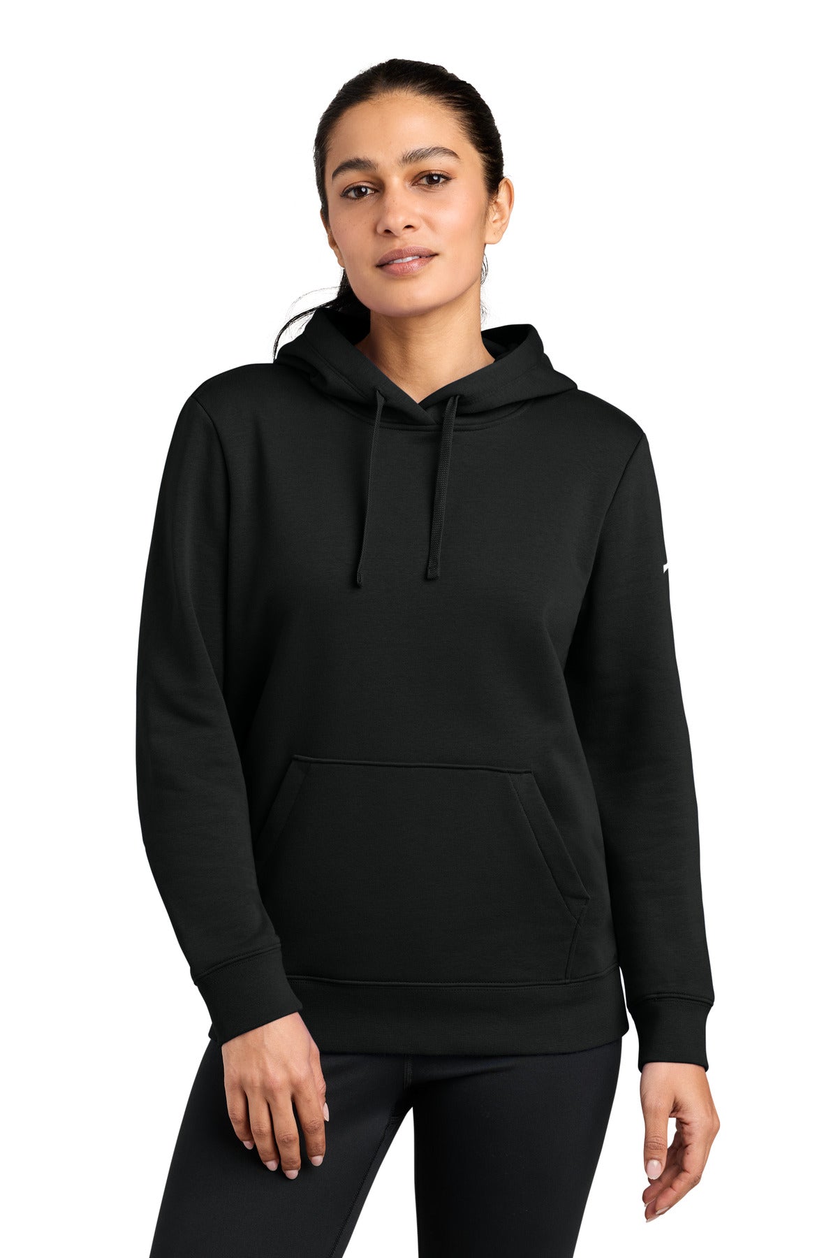 Nike | Women's Club Fleece Sleeve Swoosh Pullover Hoodie (Woodstock)