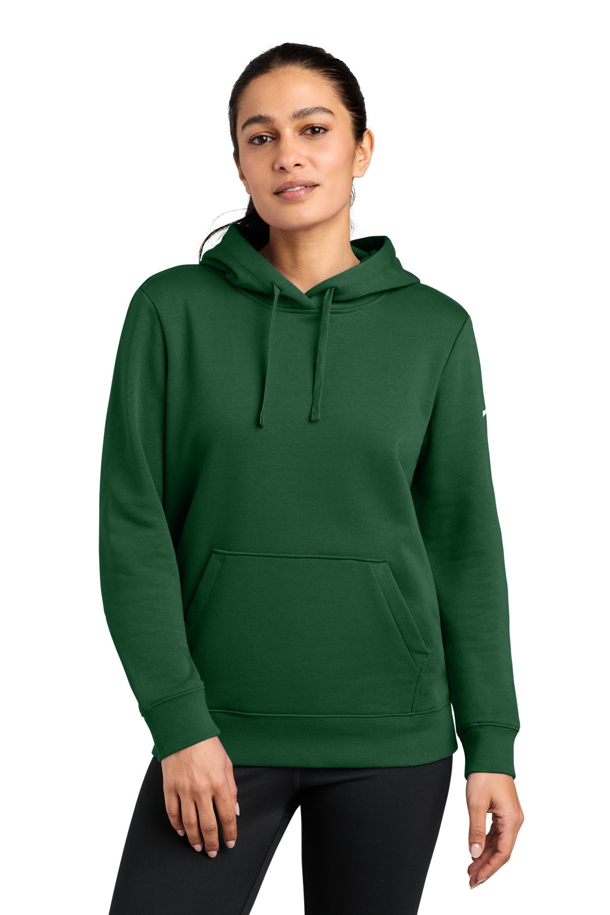 Nike | Women's Club Fleece Sleeve Swoosh Pullover Hoodie (Woodstock)