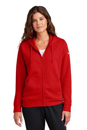 Nike | Women's Club Fleece Sleeve Swoosh Full-Zip Hoodie NKFD9890