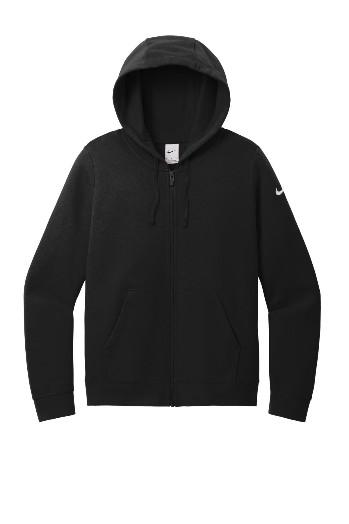 Nike | Women's Club Fleece Sleeve Swoosh Full-Zip Hoodie NKFD9890