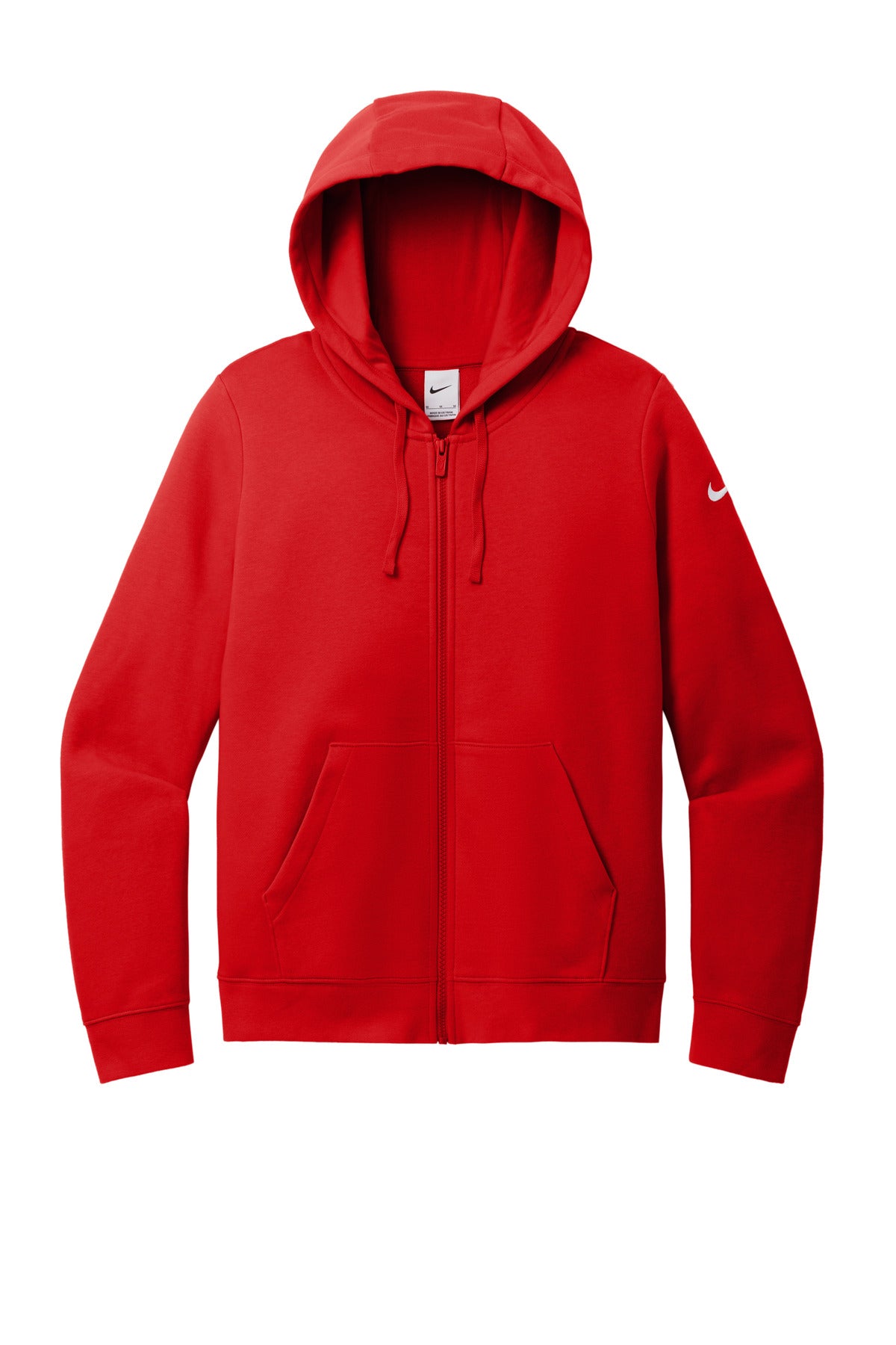 Nike | Women's Club Fleece Sleeve Swoosh Full-Zip Hoodie NKFD9890