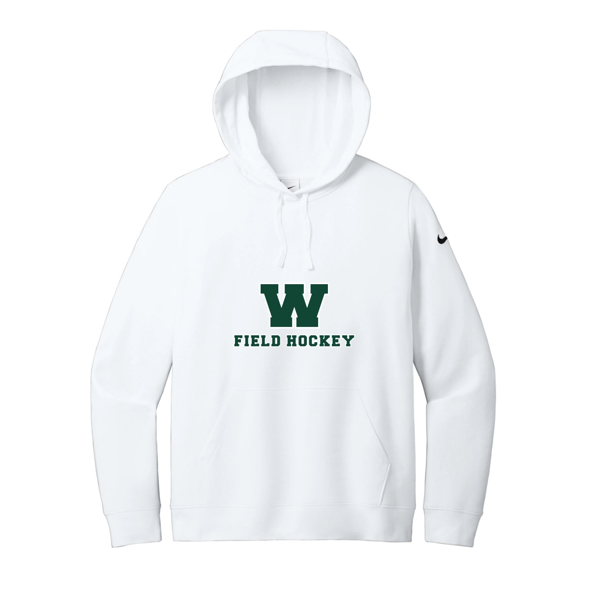 Nike | Women's Club Fleece Sleeve Swoosh Pullover Hoodie (Woodstock)
