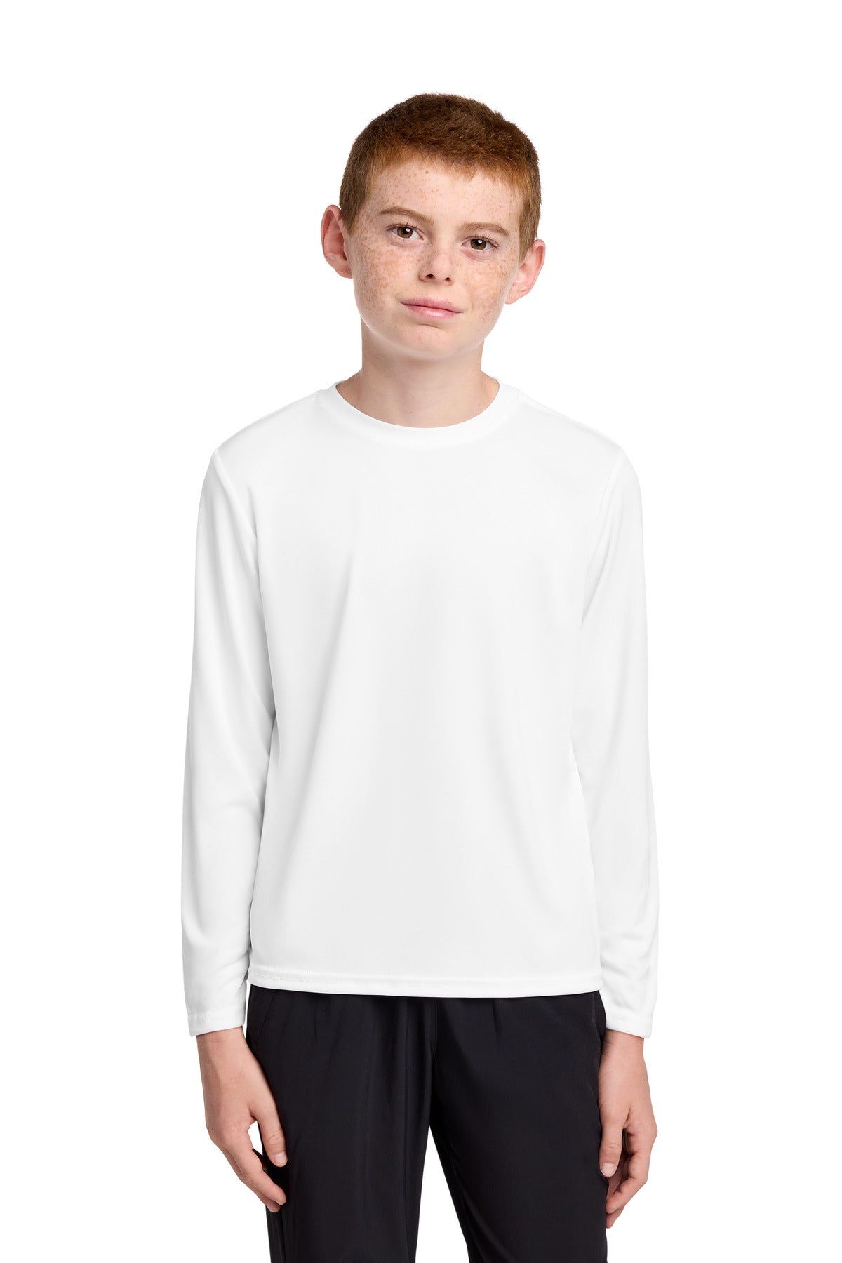 Port & Company | Youth Long Sleeve Performance Tee (Greenwood)
