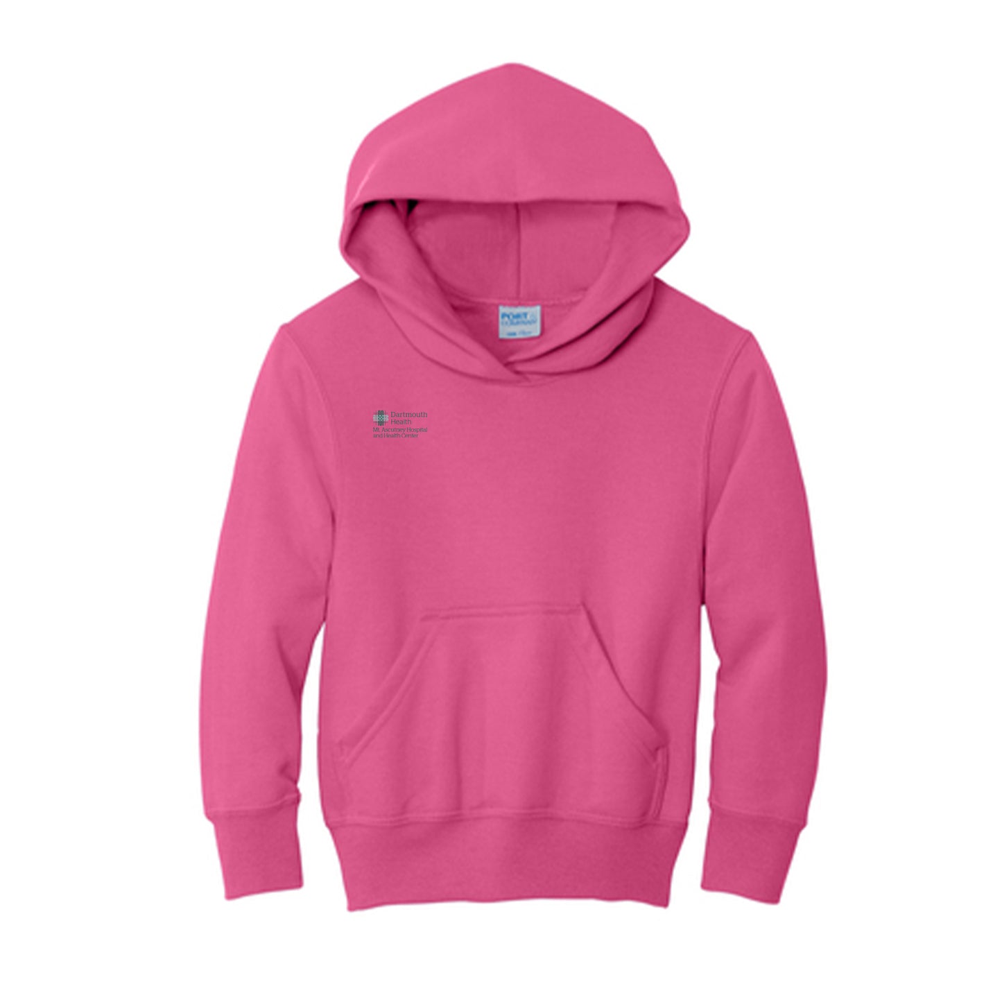 Port & Company | Youth Core Fleece Pullover Hooded Sweatshirt (Sangria) MAHHC