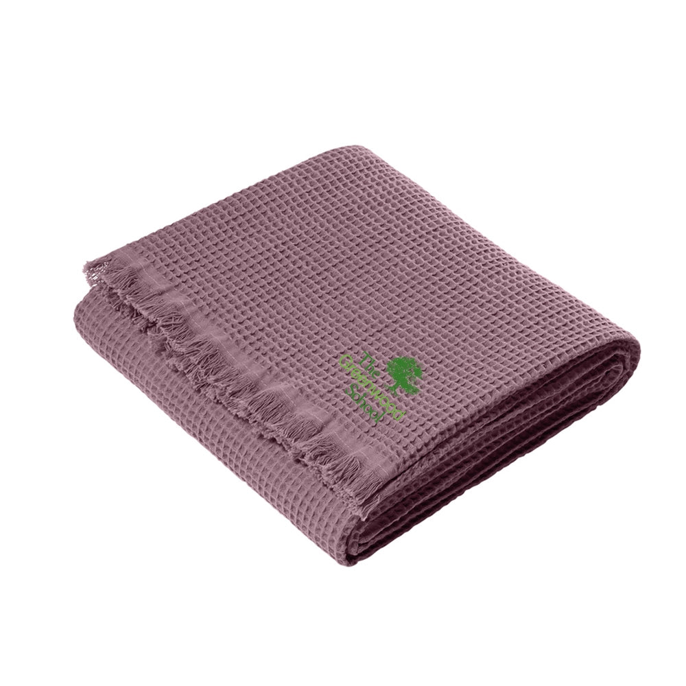 Port Authority Waffle Throw Blanket (Greenwood)