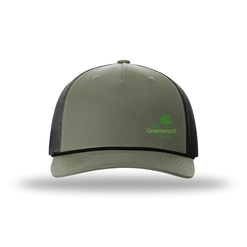 Richardson | Five-Panel Trucker Hat with Rope (Greenwood)